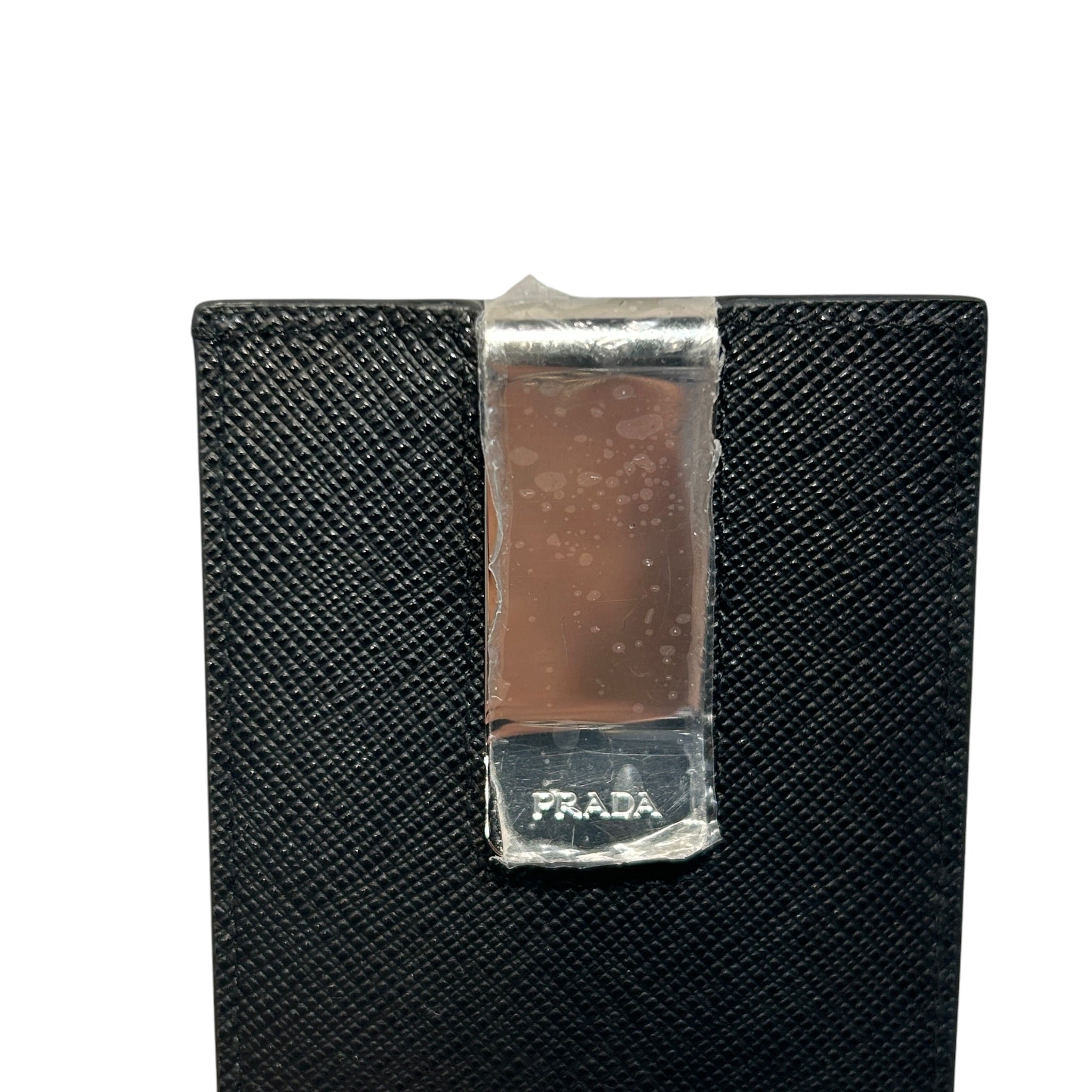 PRADA/Card Case/Leather/BLK/M's/CARD HOLDER / MONEY CLIP view 7
