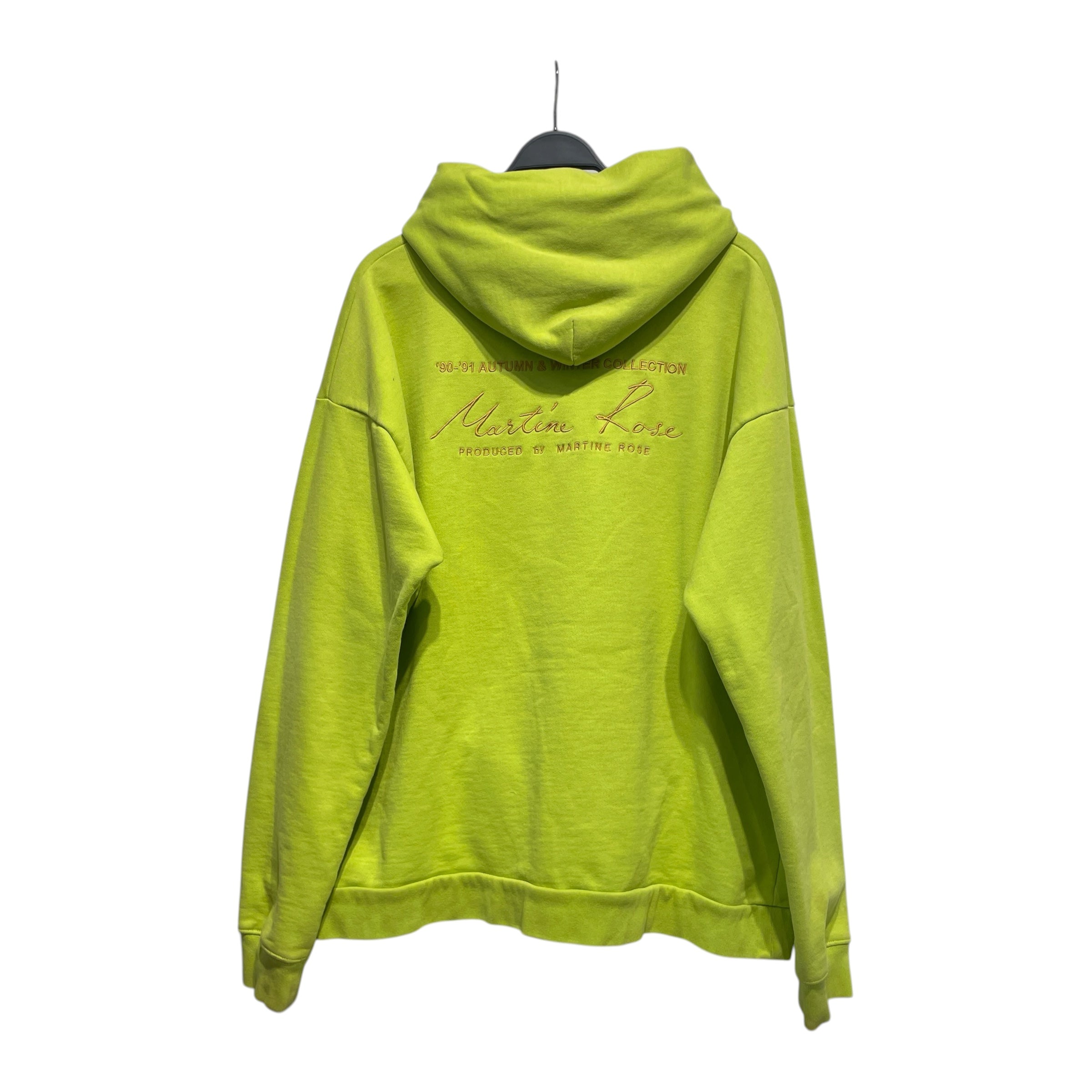 MARTINE ROSE/Hoodie/L/Cotton/GRN/ view 2