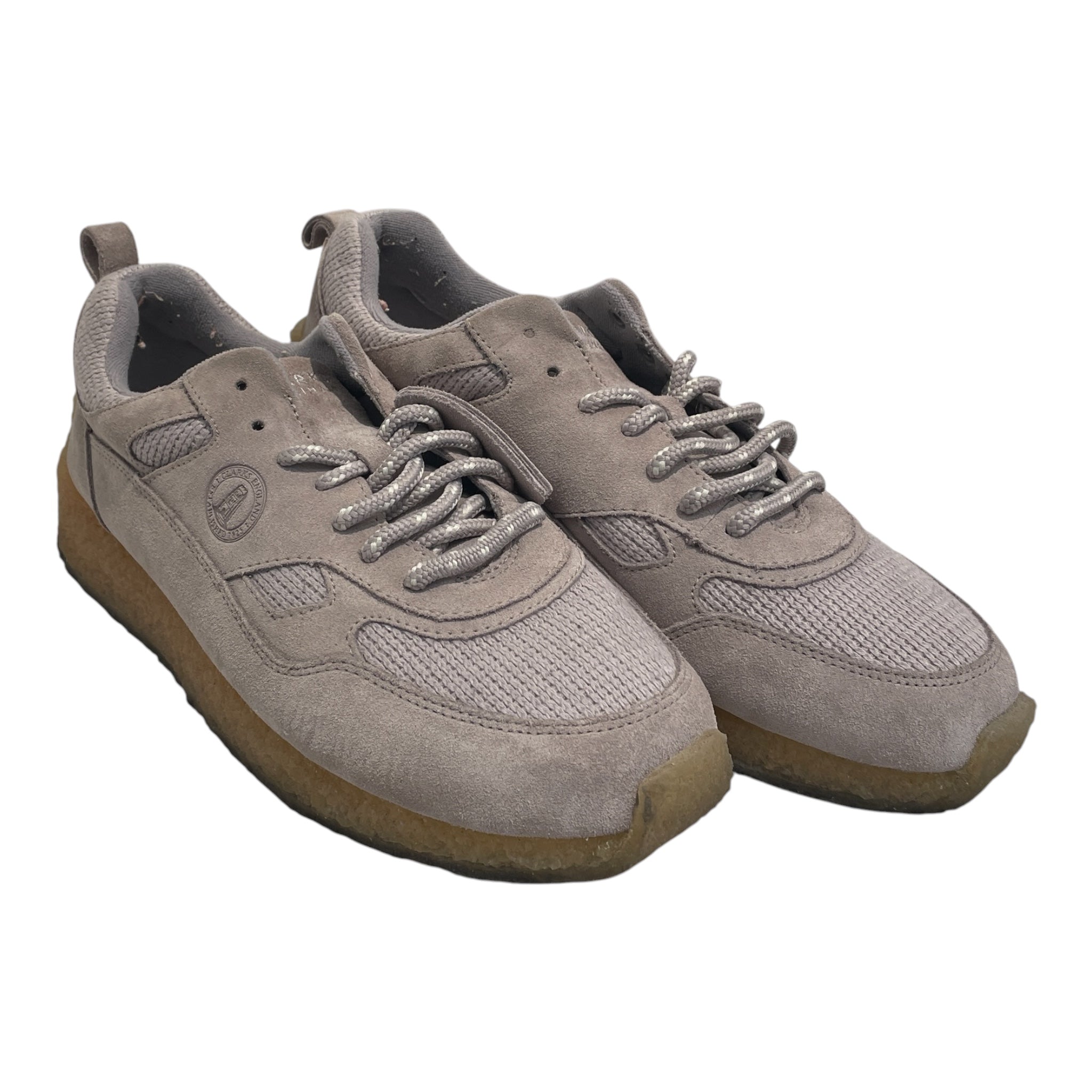 Clarks/Low-Sneakers/US 10.5/Suede/GRY/ view 1