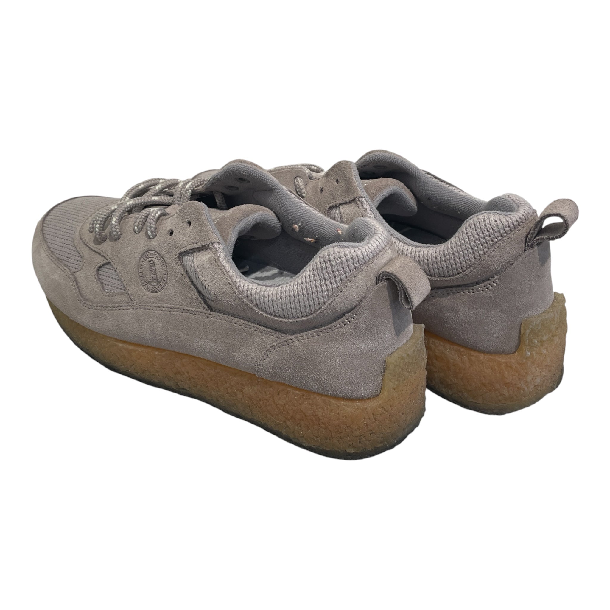 Clarks/Low-Sneakers/US 10.5/Suede/GRY/ view 2