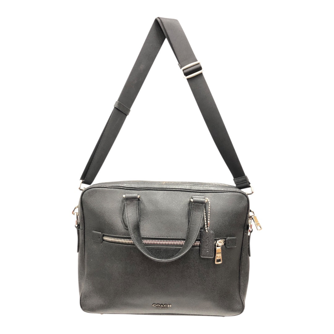 COACH/Cross Body Bag/Leather/BLK/Kennedy Brief view 1