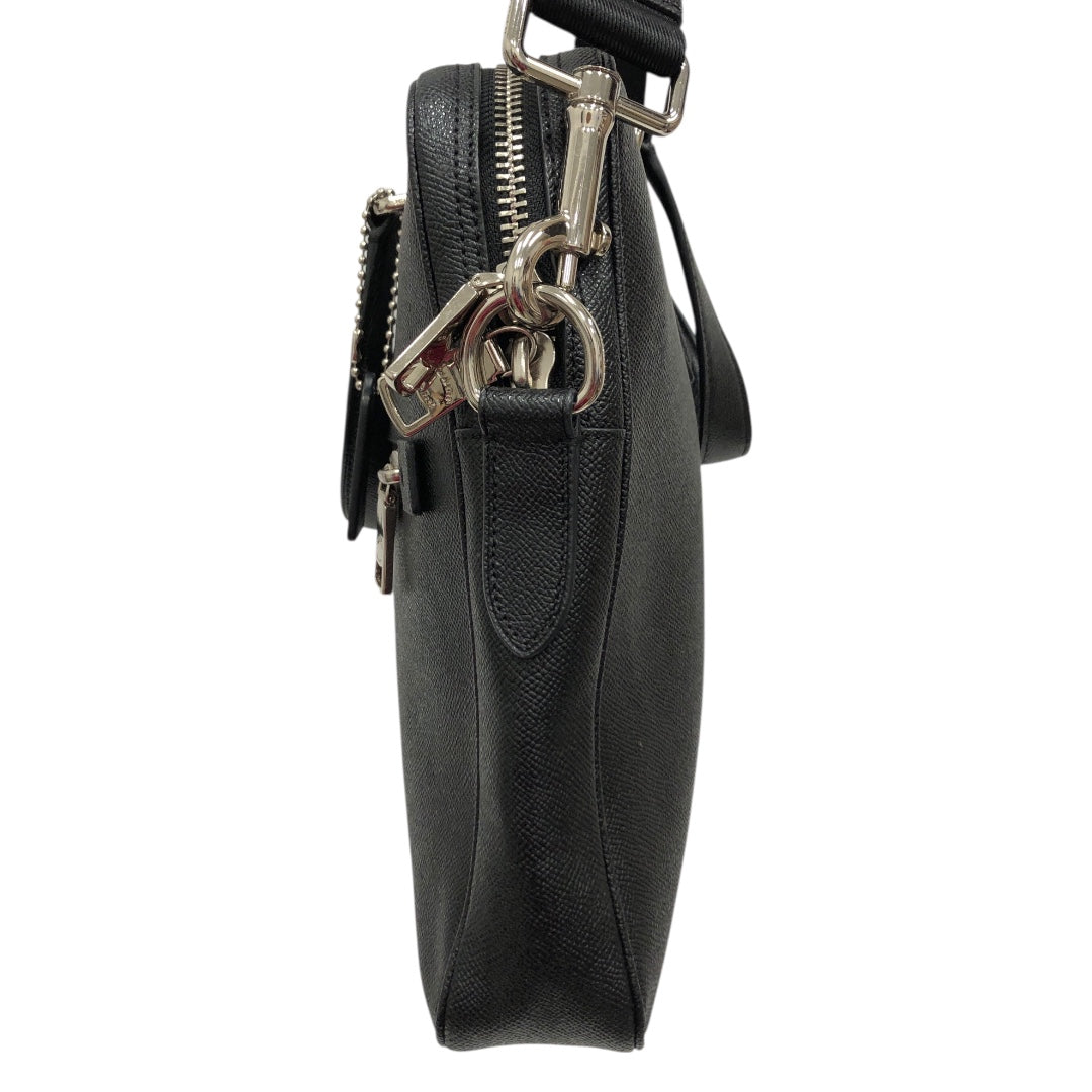 COACH/Cross Body Bag/Leather/BLK/Kennedy Brief view 5