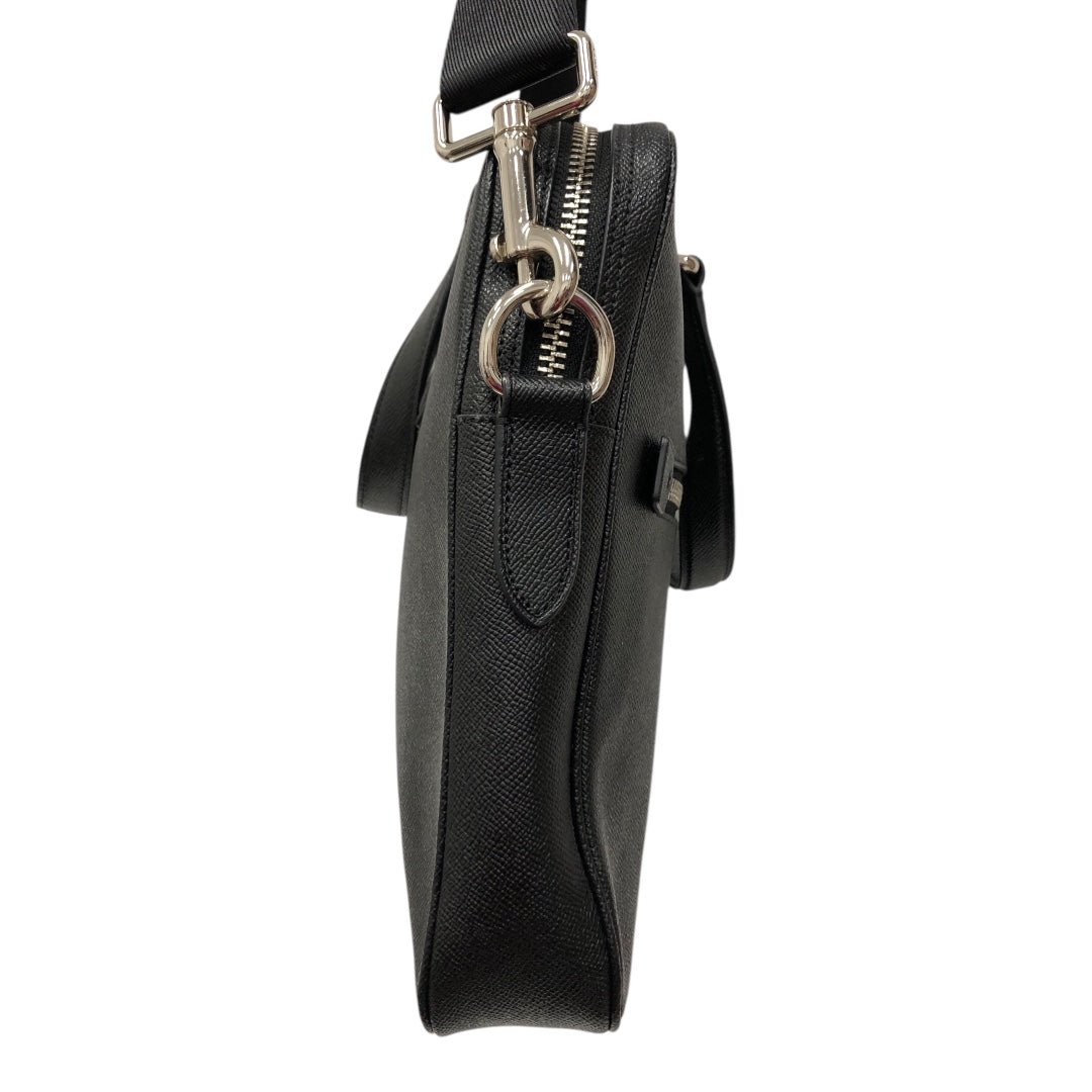 COACH/Cross Body Bag/Leather/BLK/Kennedy Brief view 6