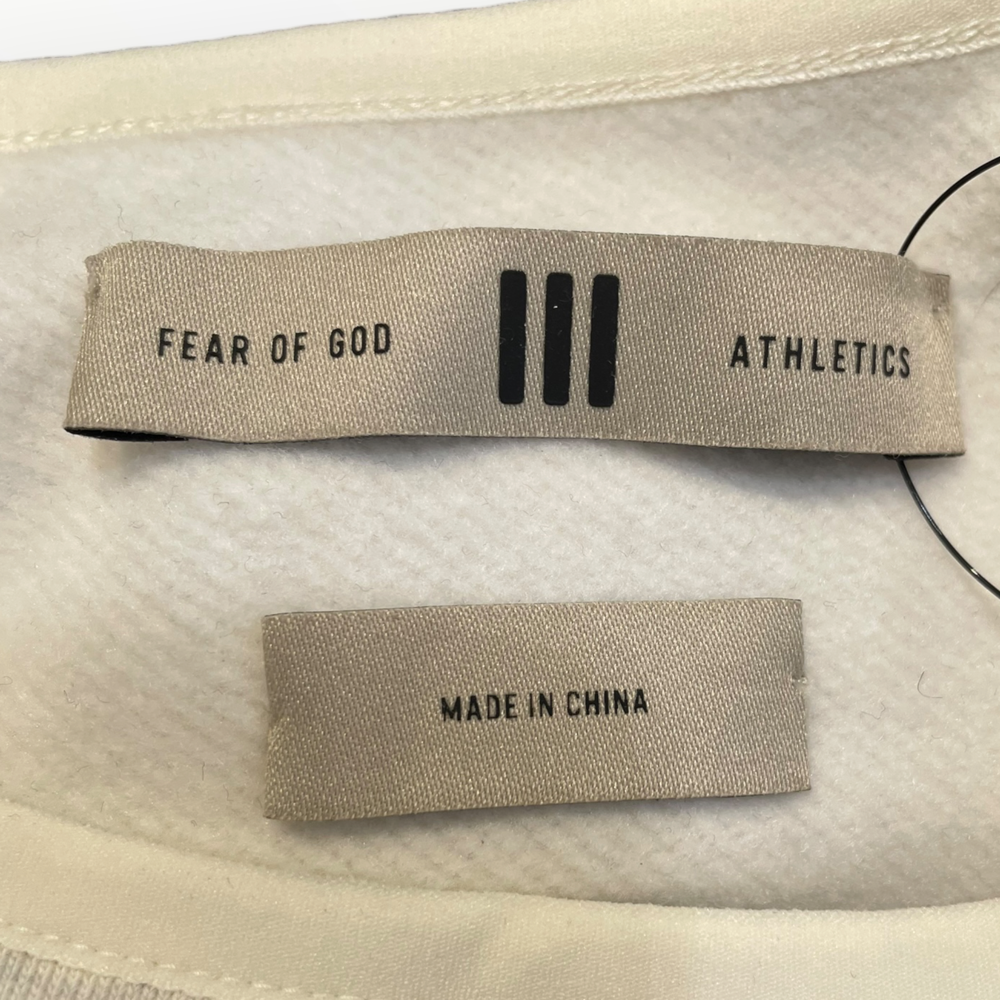 adidas/FEAR OF GOD/Sweatshirt/L/Cotton/SLV/heathered sweatshirt view 3
