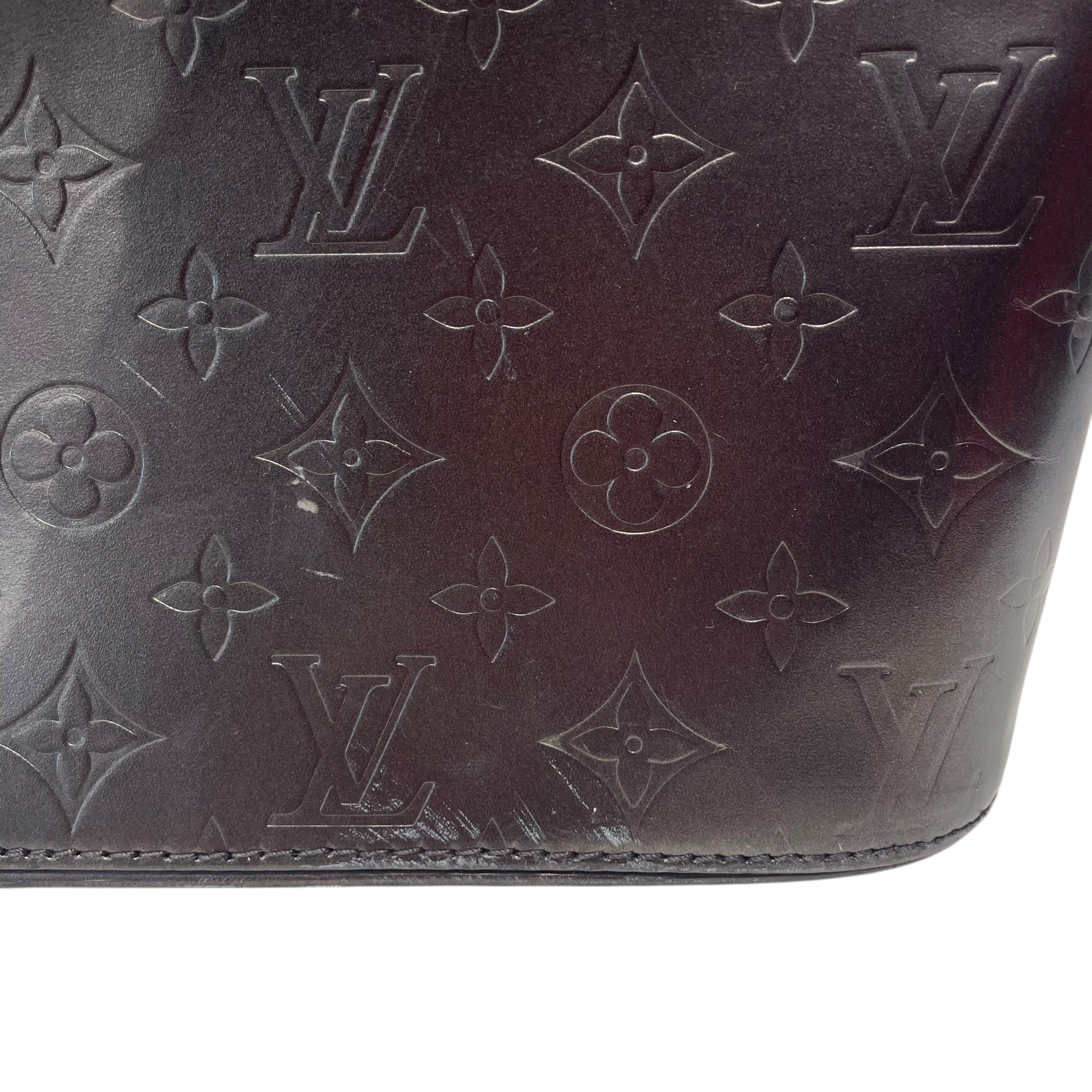 LOUIS VUITTON/Tote Bag/Monogram/Leather/GRY/7XDRQXC view 7