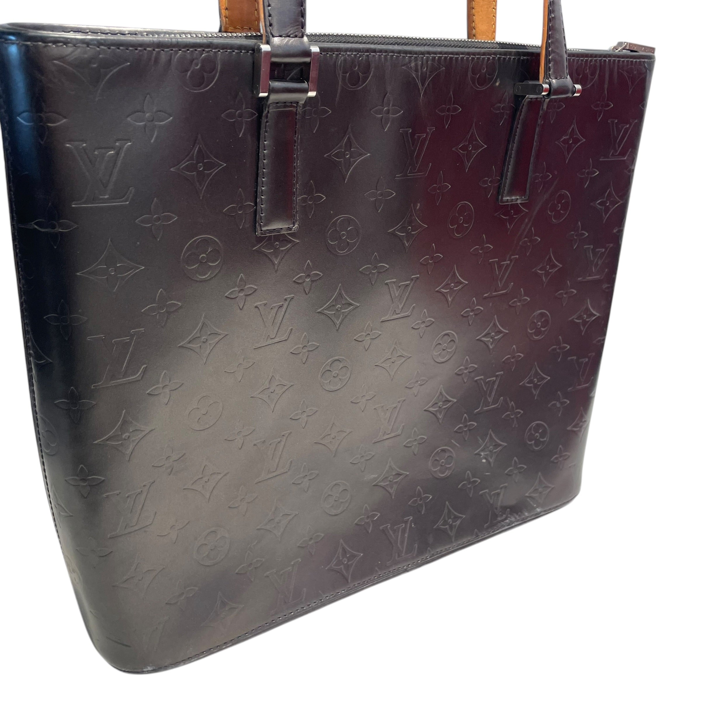 LOUIS VUITTON/Tote Bag/Monogram/Leather/GRY/7XDRQXC view 6