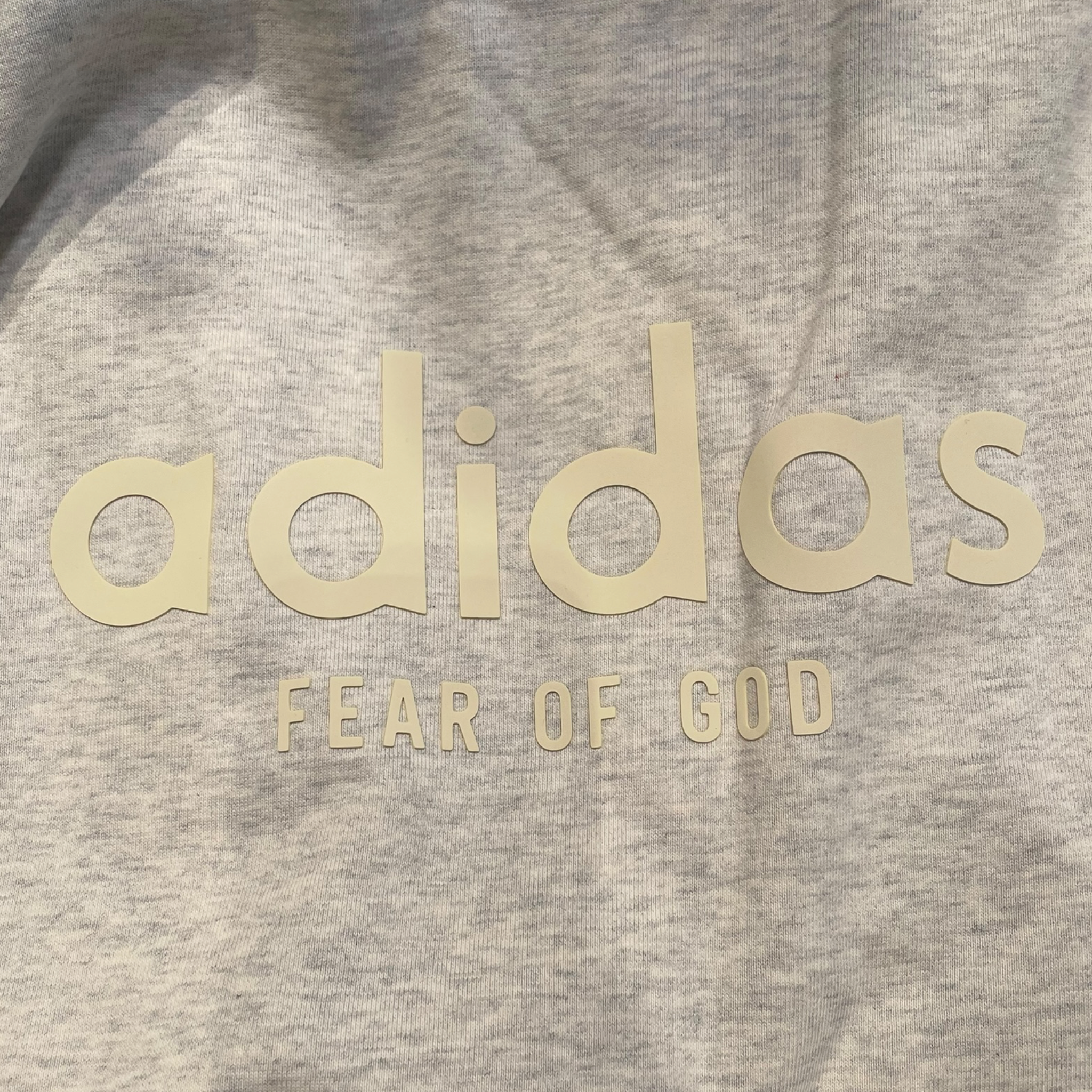 adidas/FEAR OF GOD/Sweatshirt/L/Cotton/SLV/heathered sweatshirt view 6