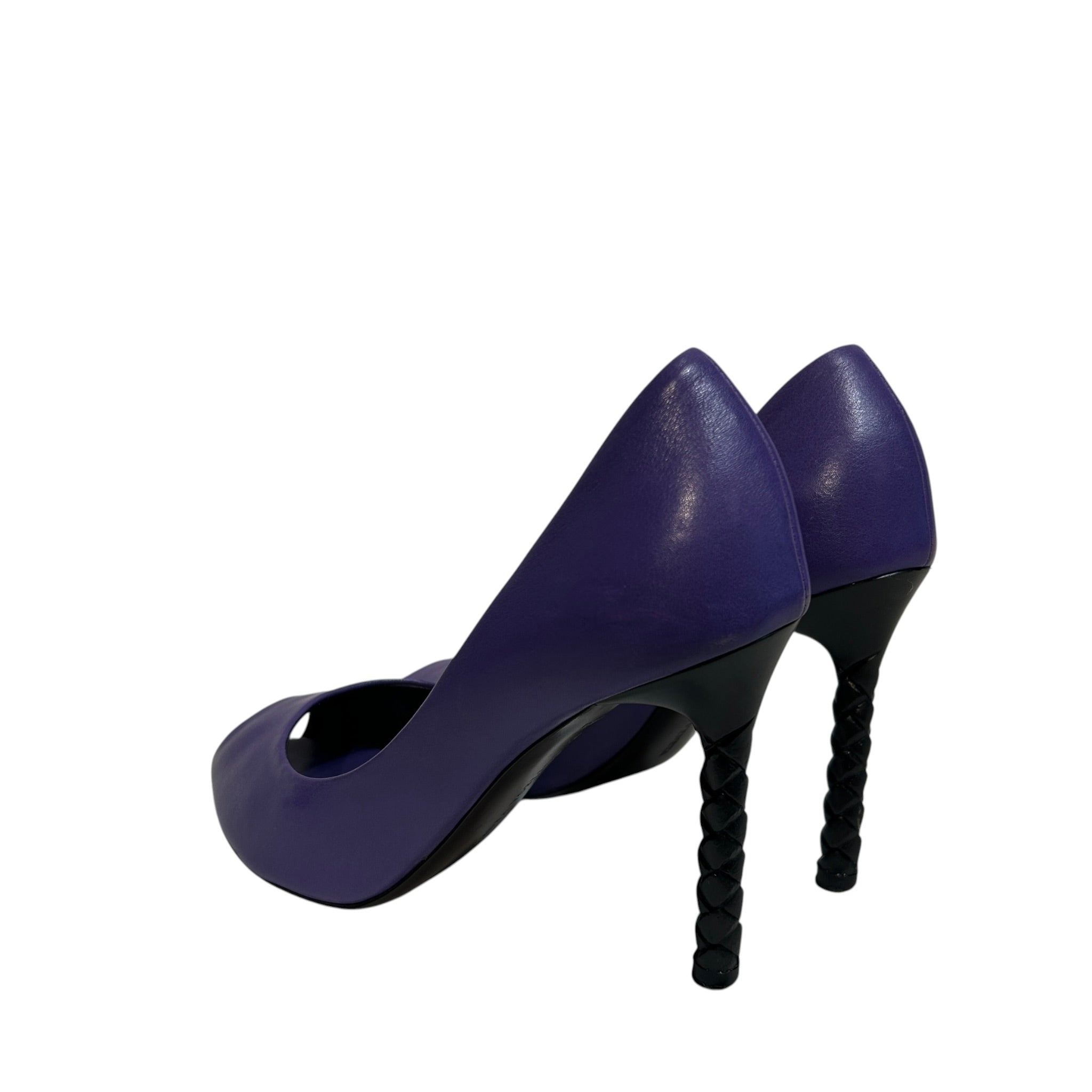 BOTTEGA VENETA/Heels/EU 36/PPL/purple pumps view 2