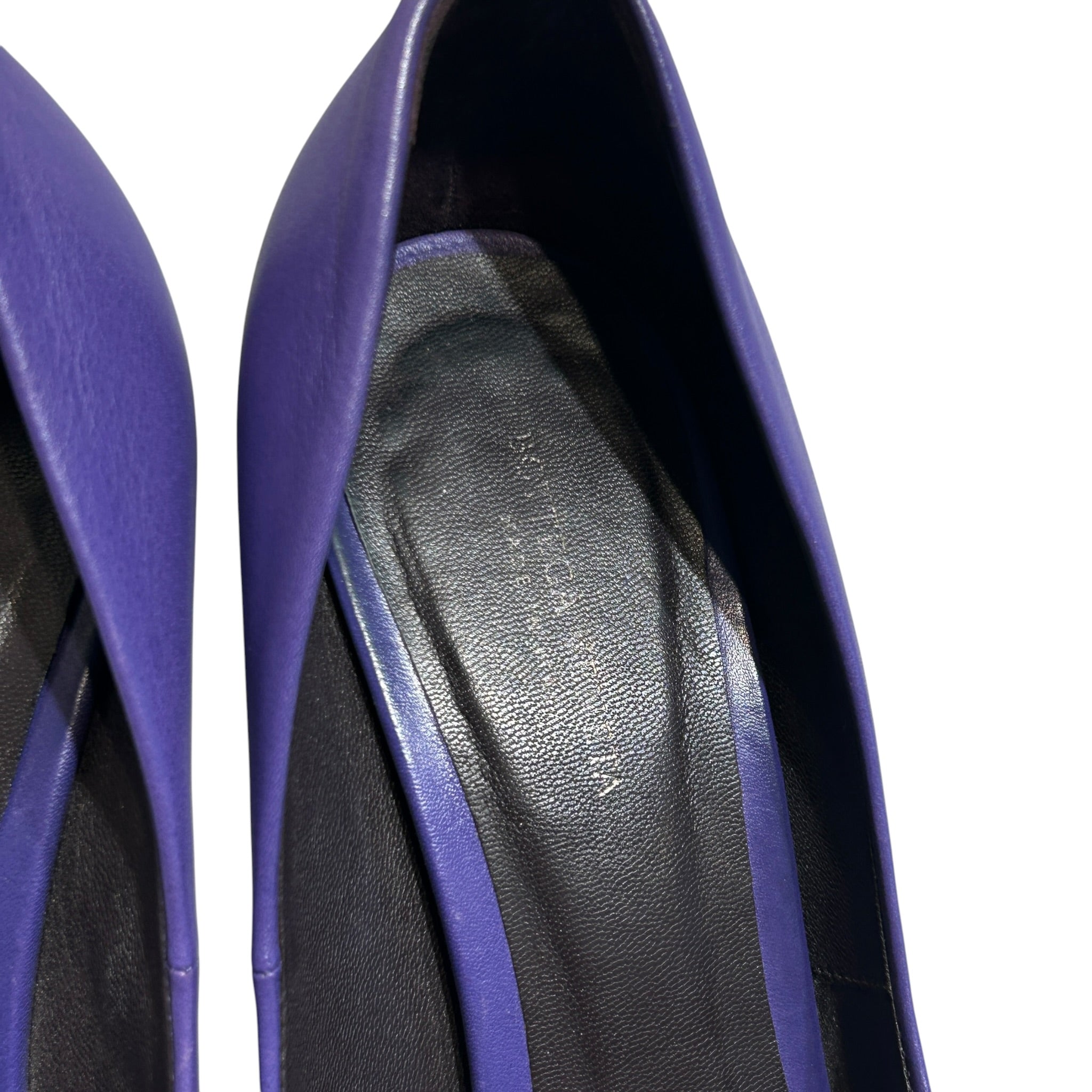 BOTTEGA VENETA/Heels/EU 36/PPL/purple pumps view 3