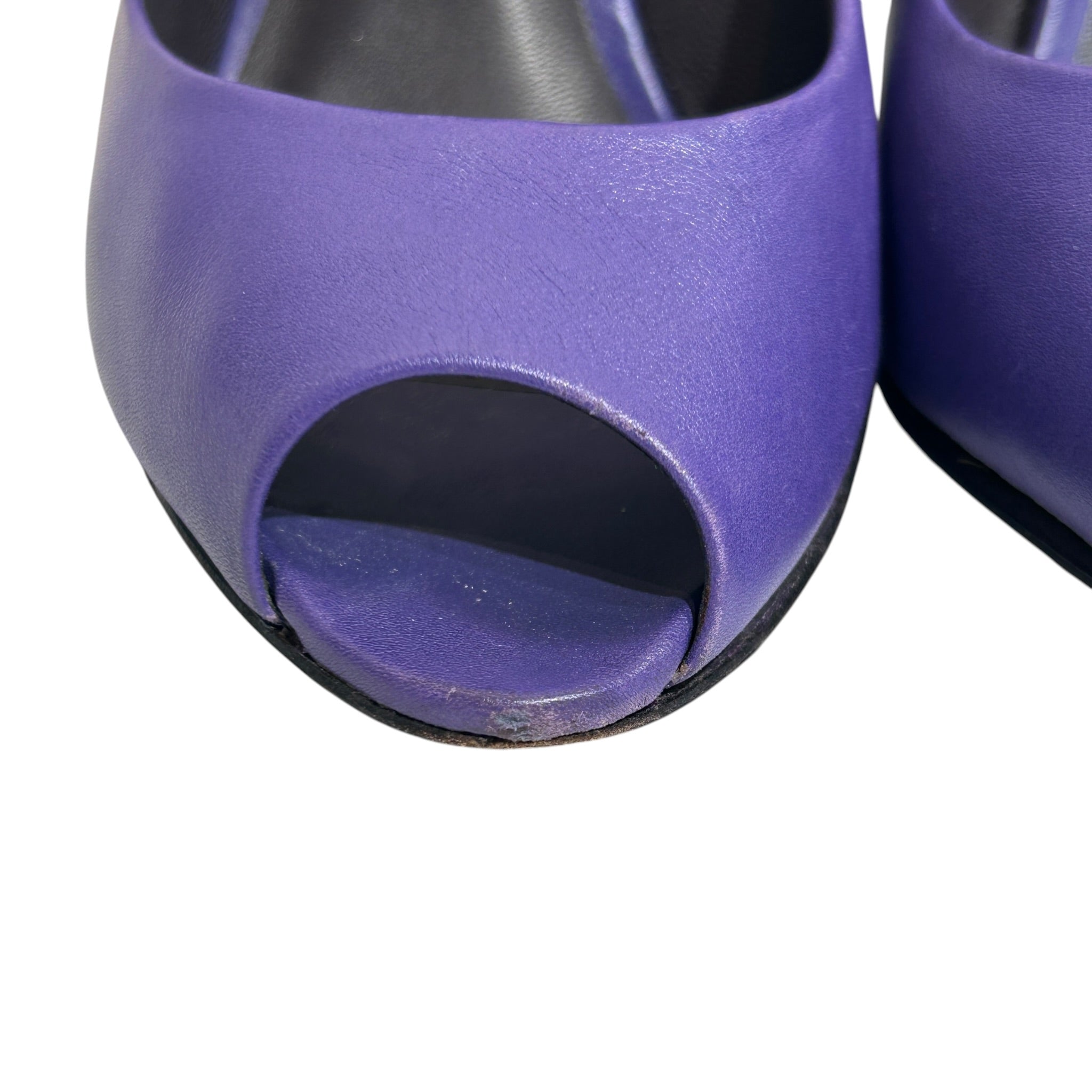 BOTTEGA VENETA/Heels/EU 36/PPL/purple pumps view 4