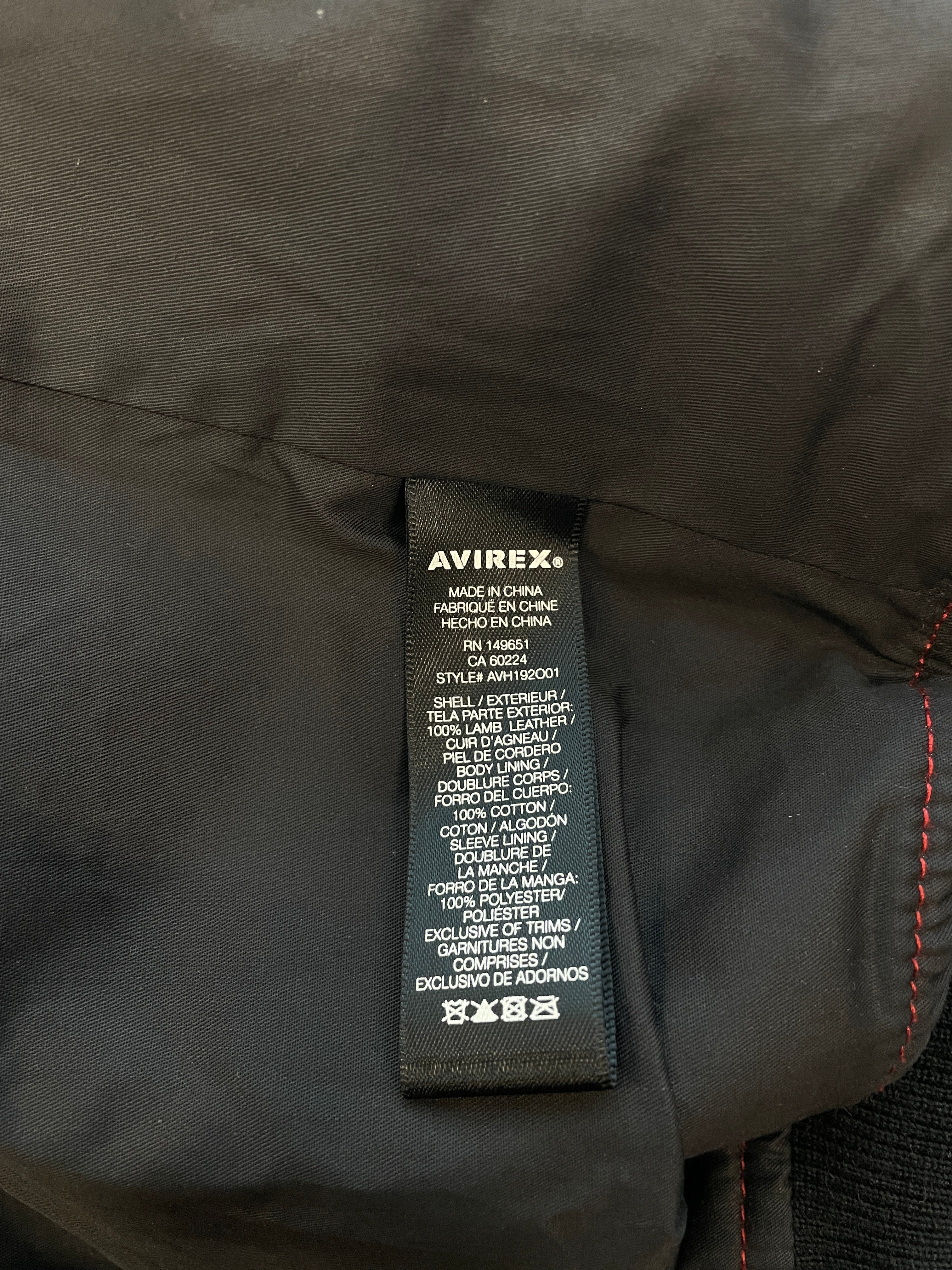 AVIREX/Leather Jkt/S/Leather/RED/AVIREX RED LEATHER JKT view 9