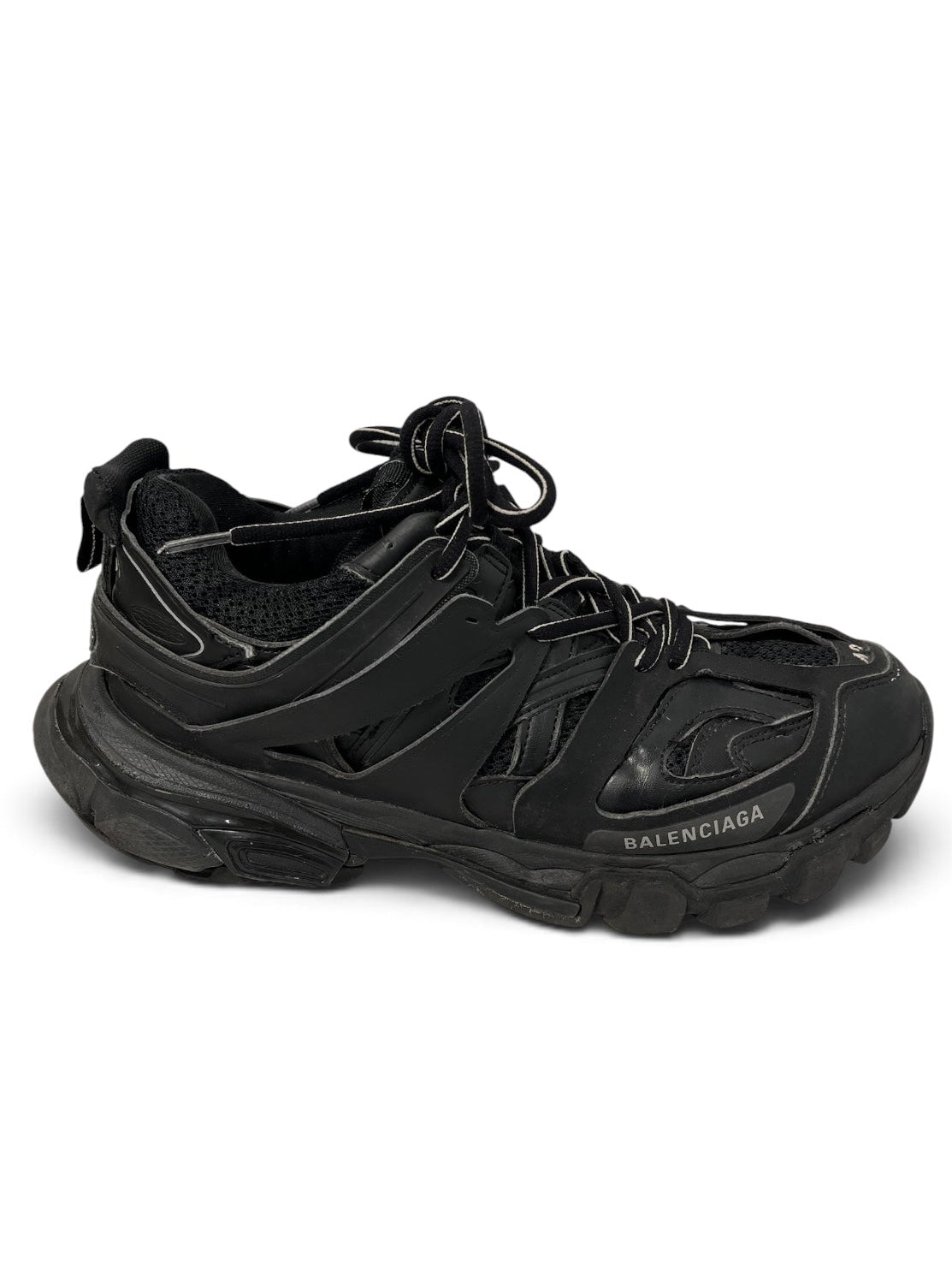 BALENCIAGA/Low-Sneakers/EU 43/Polyester/BLK/runners view 3