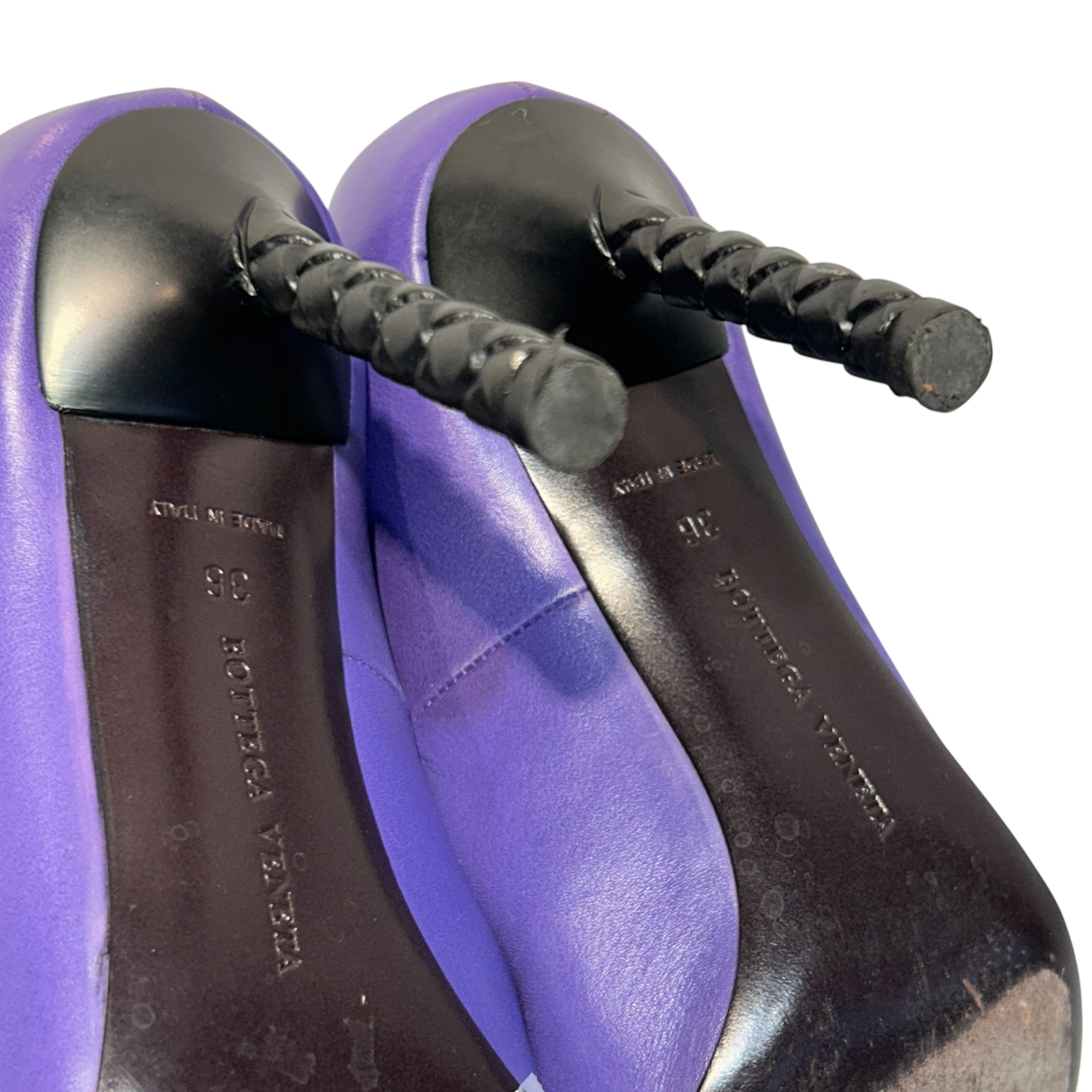 BOTTEGA VENETA/Heels/EU 36/PPL/purple pumps view 6