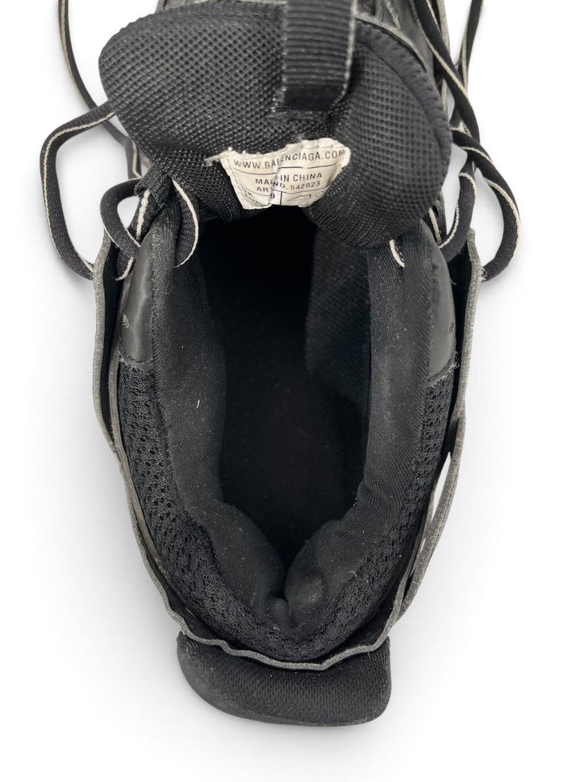 BALENCIAGA/Low-Sneakers/EU 43/Polyester/BLK/runners view 4