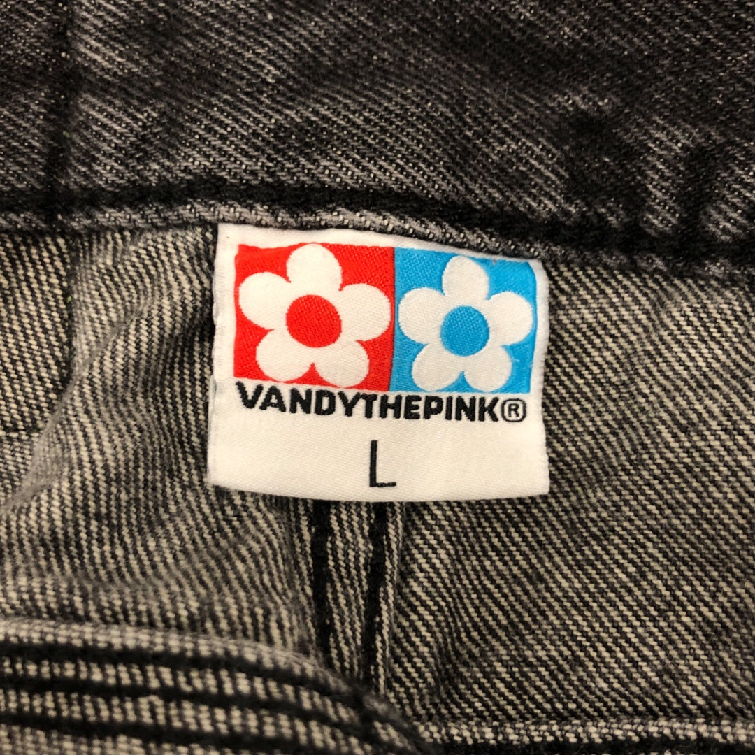 VANDY THE PINK/Pants/L/Cotton/BLK/DOUBLE POCKET GREEN CARD HOLDR view 3