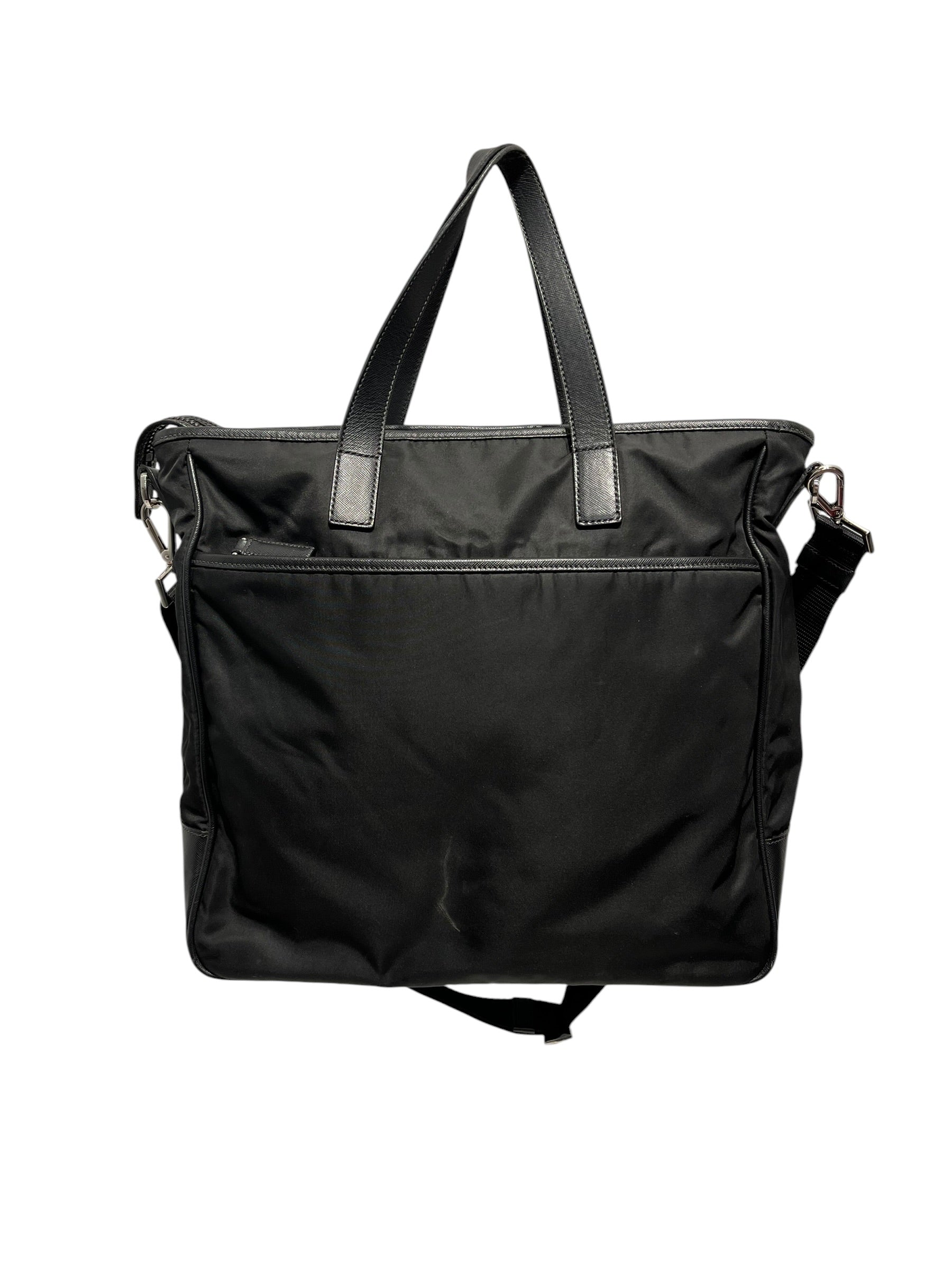 PRADA/Tote Bag/Nylon/BLK/Prada Siffiano Tote view 2