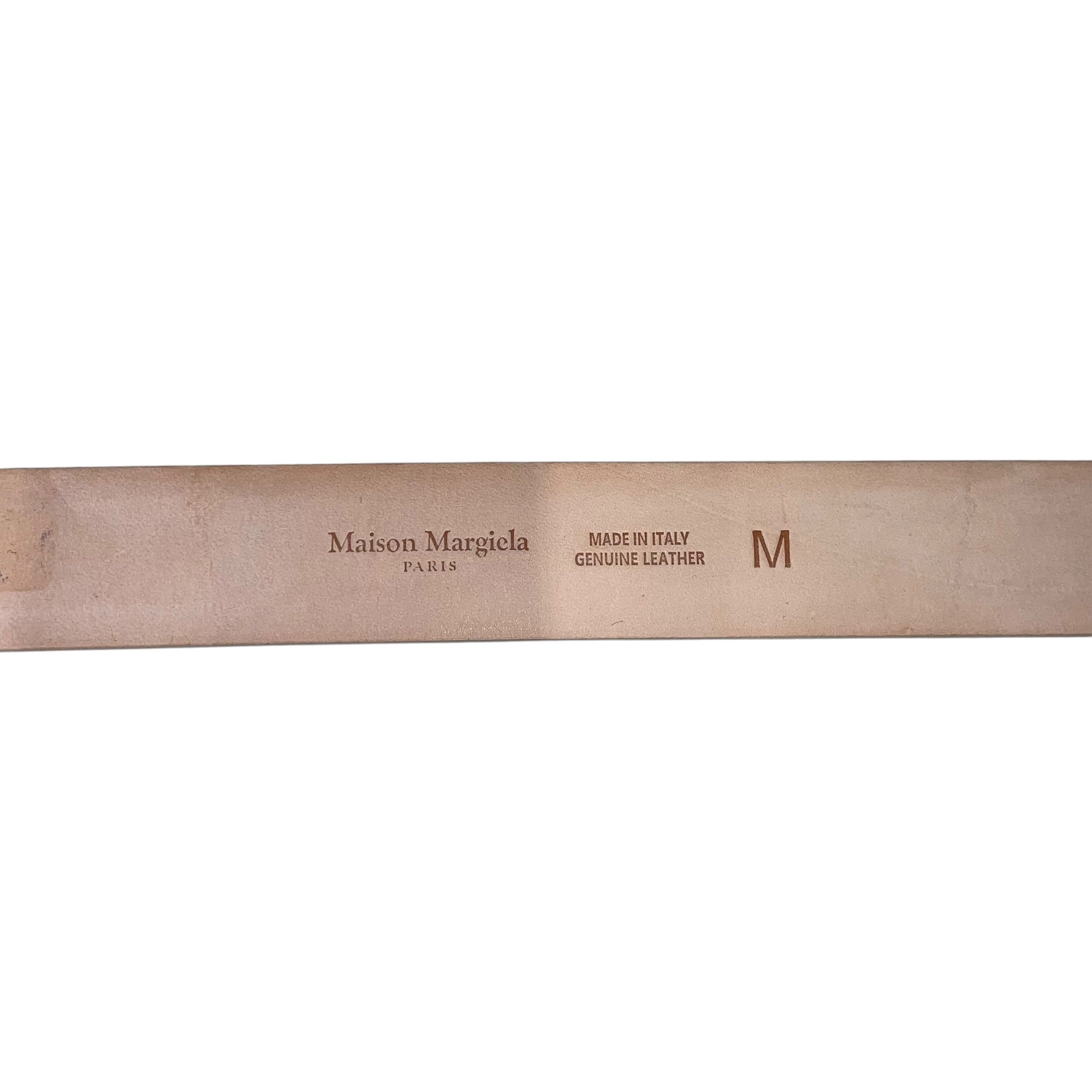 Maison Margiela/Belt/Leather/WHT/M's/Calfskin view 4
