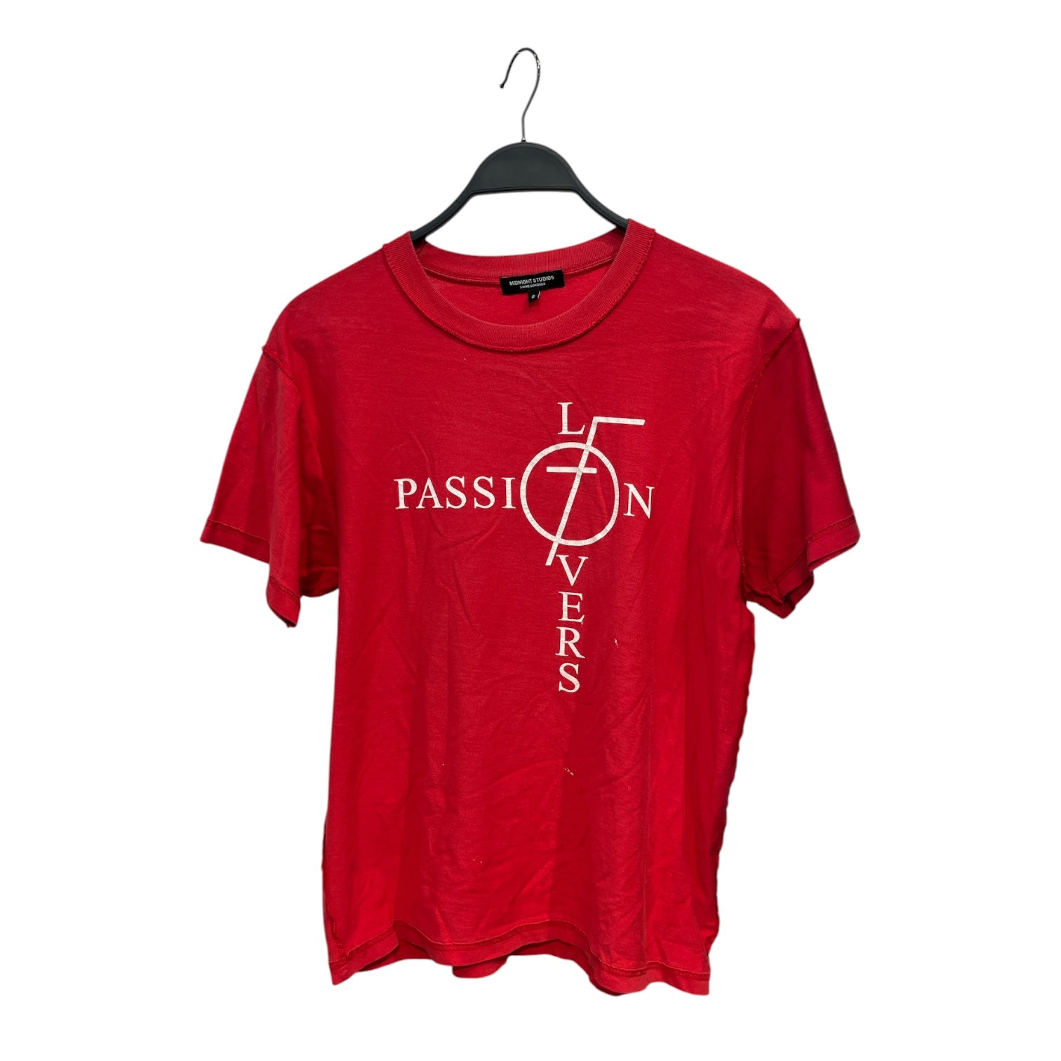 MIDNIGHT STUDIOS/T-Shirt/2/Cotton/RED/ view 1