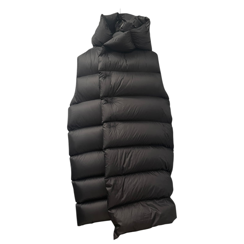 Rick Owens/Quilted Vest/50/Polyester/BLK/