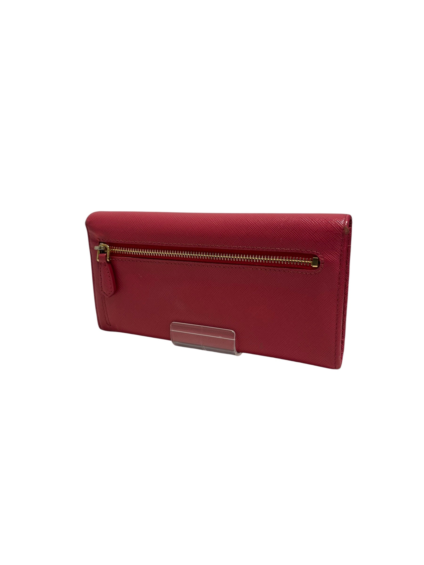 PRADA/Long Wallet/Leather/PNK/SAFFIANO BOW - X2829RB view 2