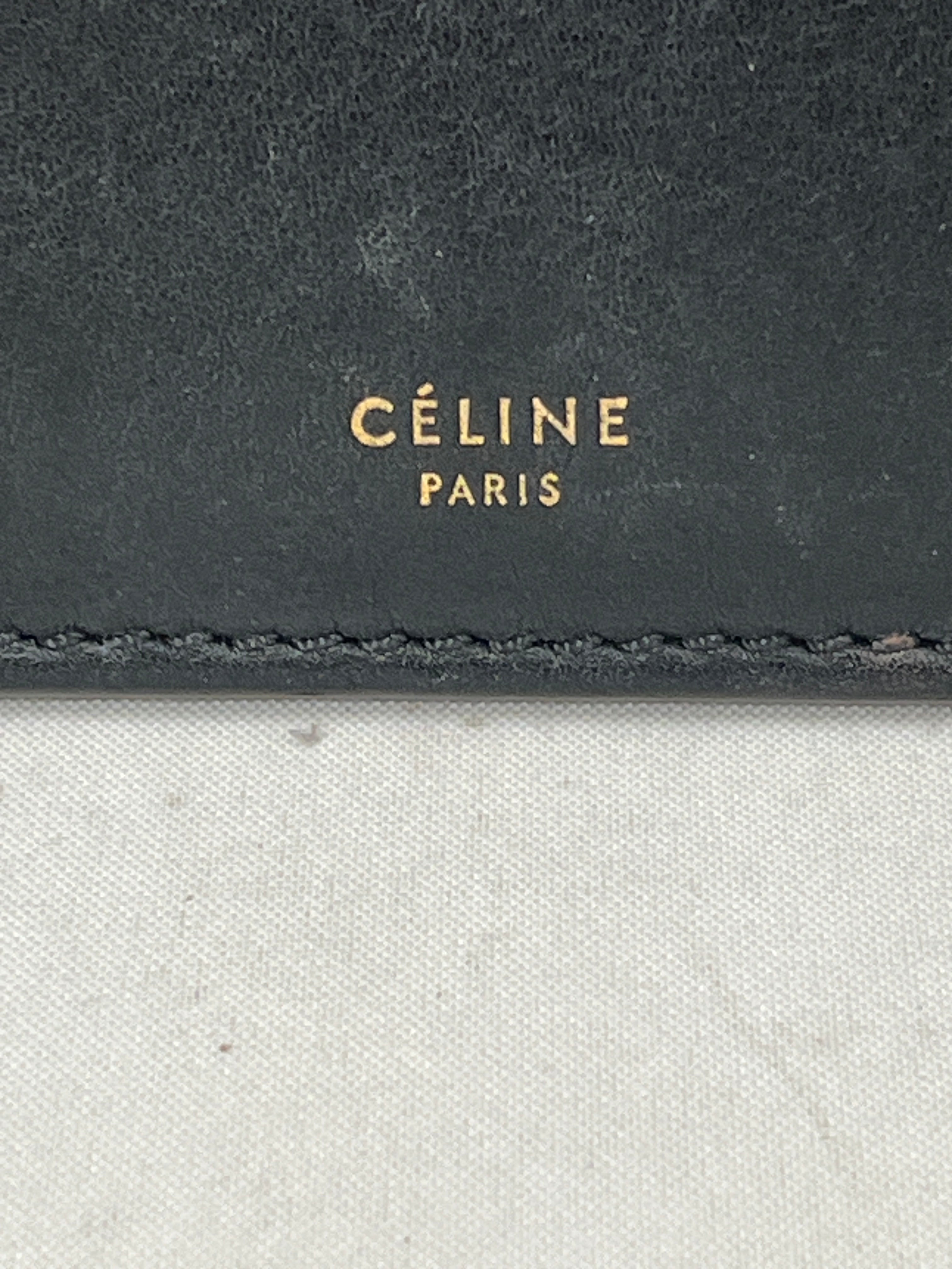 CELINE/Wallet/Leather/BLK/ view 4