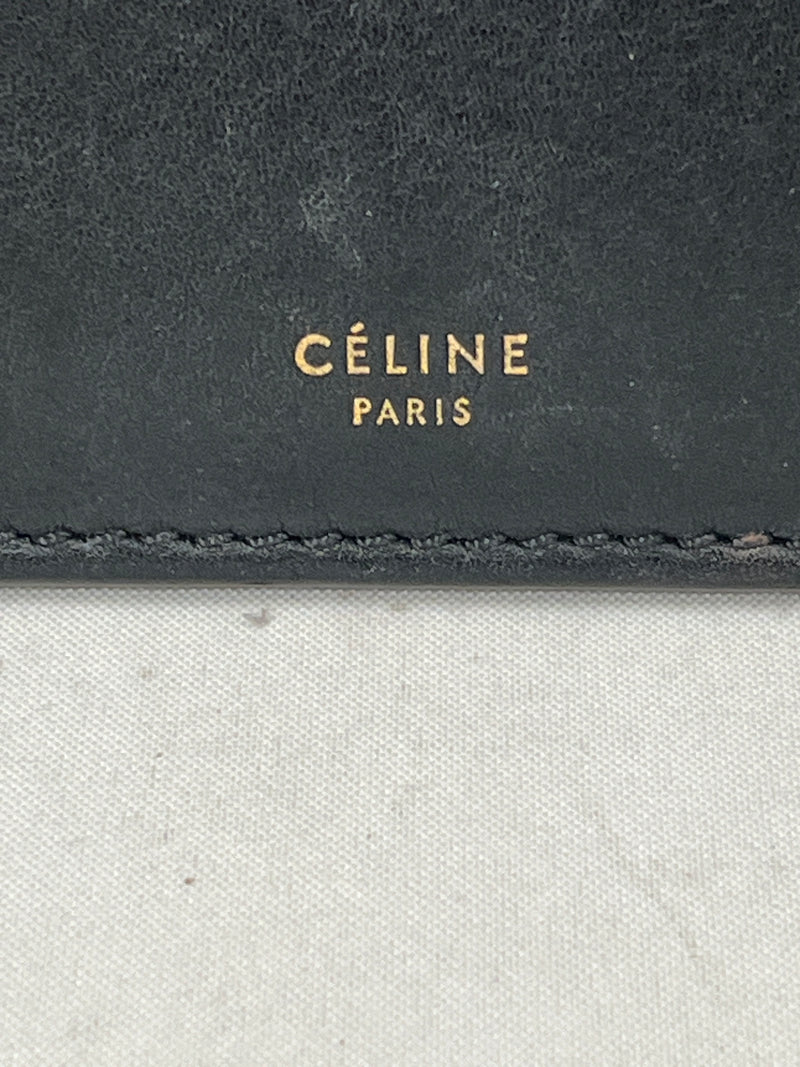 CELINE/Wallet/Leather/BLK/