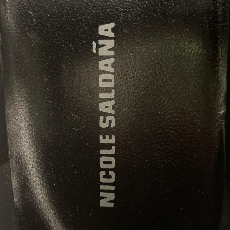 NICOLE SALDANA/Sandals/EU 43/Leather/BLK/