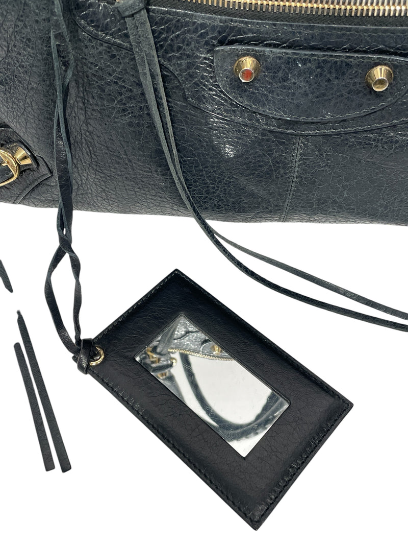 BALENCIAGA/Hand Bag/M/Lambskin/GRN/Le City Bag 1321101000A002123