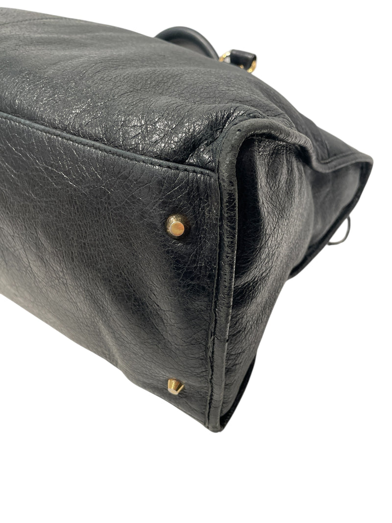 BALENCIAGA/Hand Bag/M/Lambskin/GRN/Le City Bag 1321101000A002123