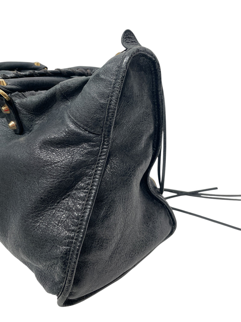 BALENCIAGA/Hand Bag/M/Lambskin/GRN/Le City Bag 1321101000A002123