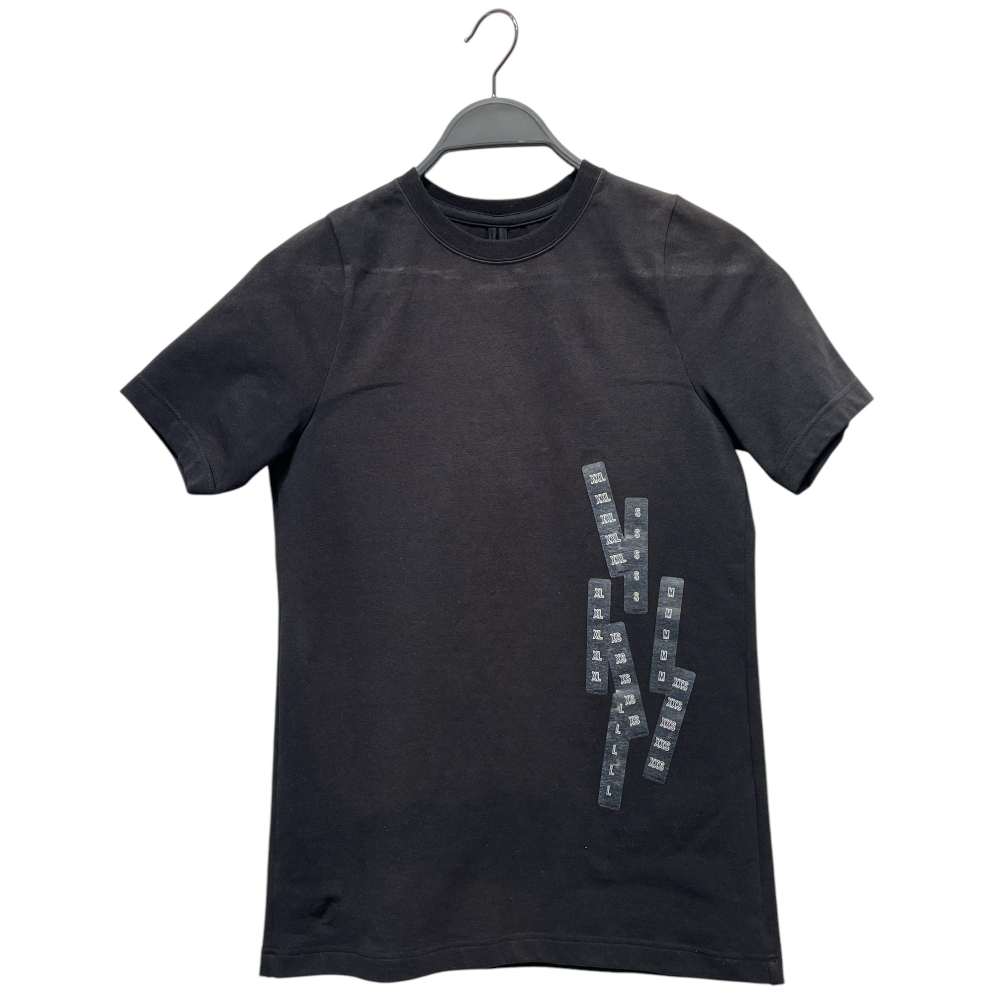 doublet/T-Shirt/1/Cotton/BLK/SIZE TAG view 1