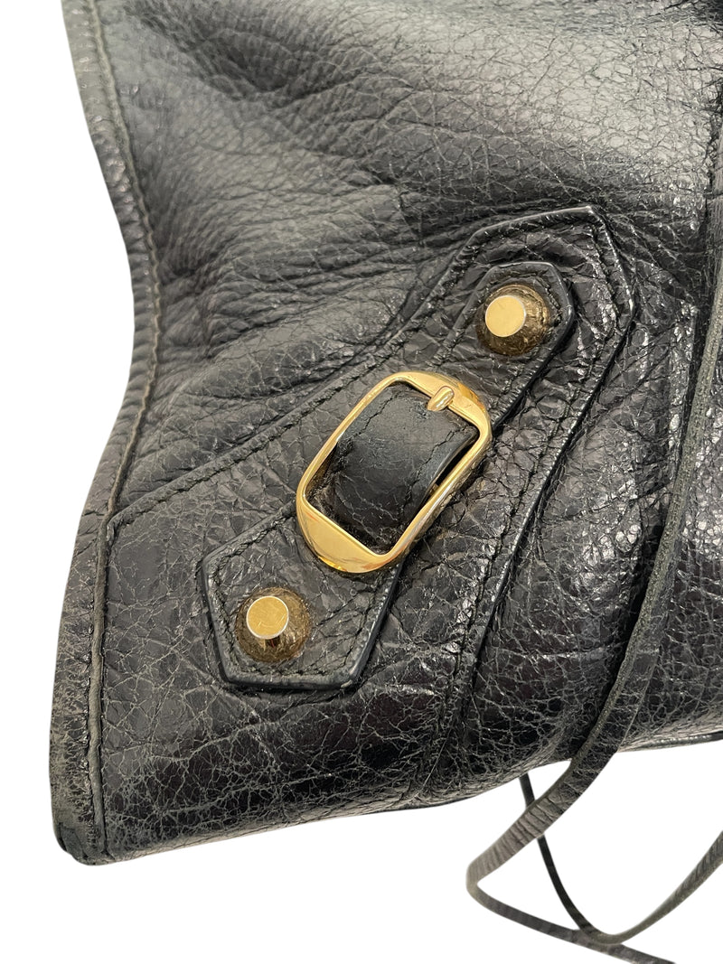 BALENCIAGA/Hand Bag/M/Lambskin/GRN/Le City Bag 1321101000A002123