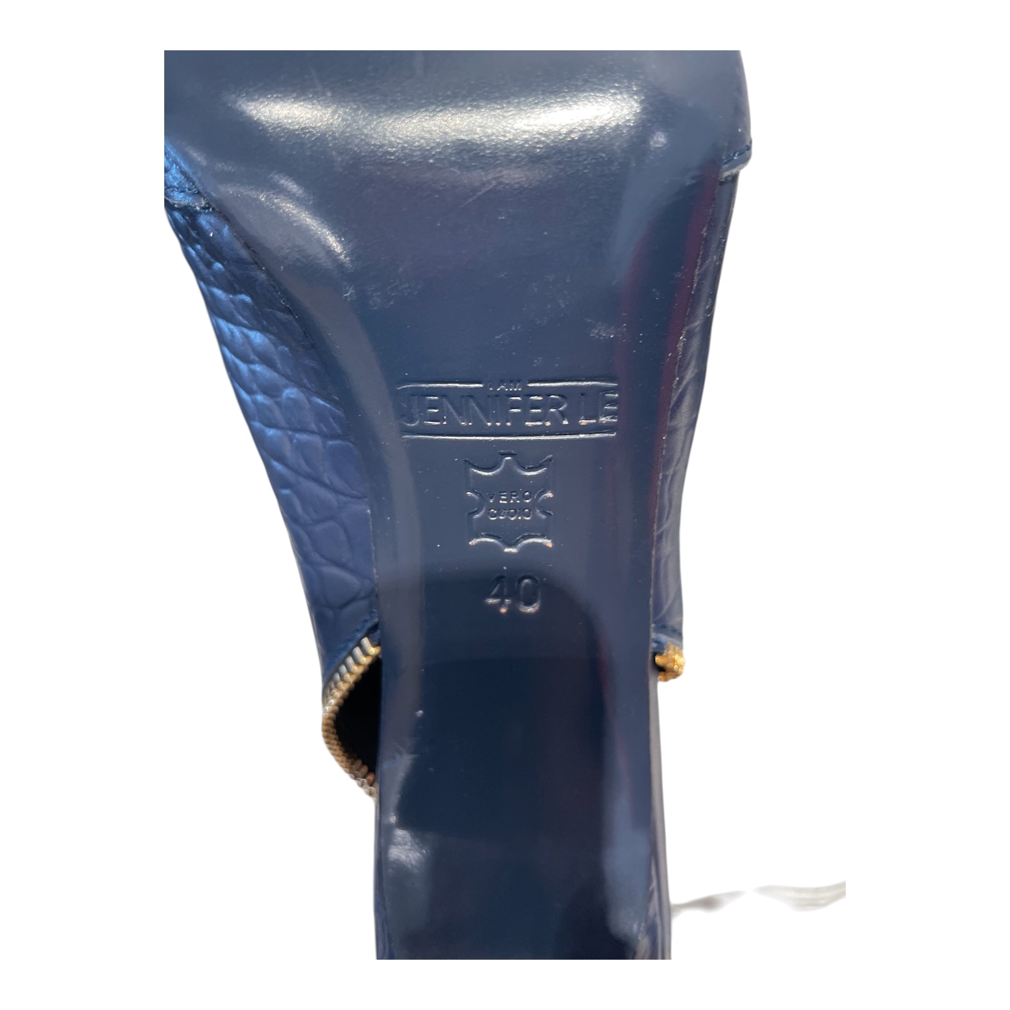 JENNIFERLE/Heels/EU 40/Animal Pattern/Leather/BLU/ view 4