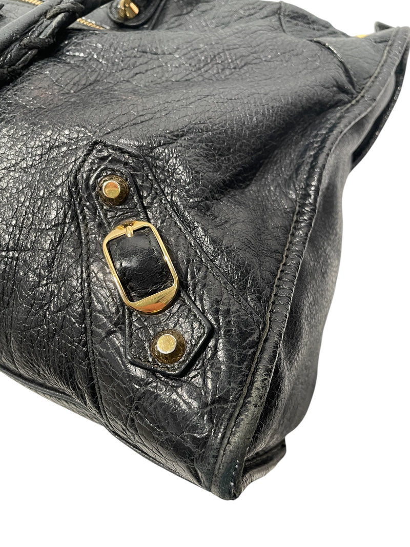 BALENCIAGA/Hand Bag/M/Lambskin/GRN/Le City Bag 1321101000A002123