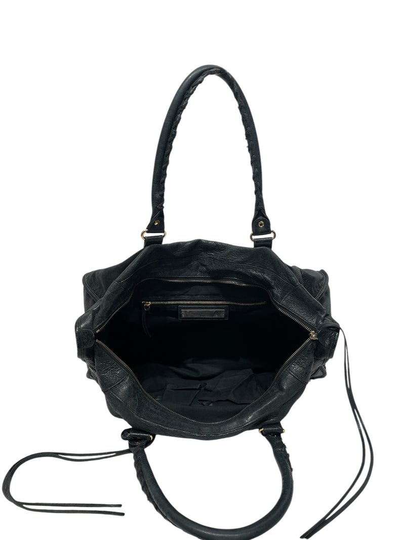 BALENCIAGA/Hand Bag/M/Lambskin/GRN/Le City Bag 1321101000A002123