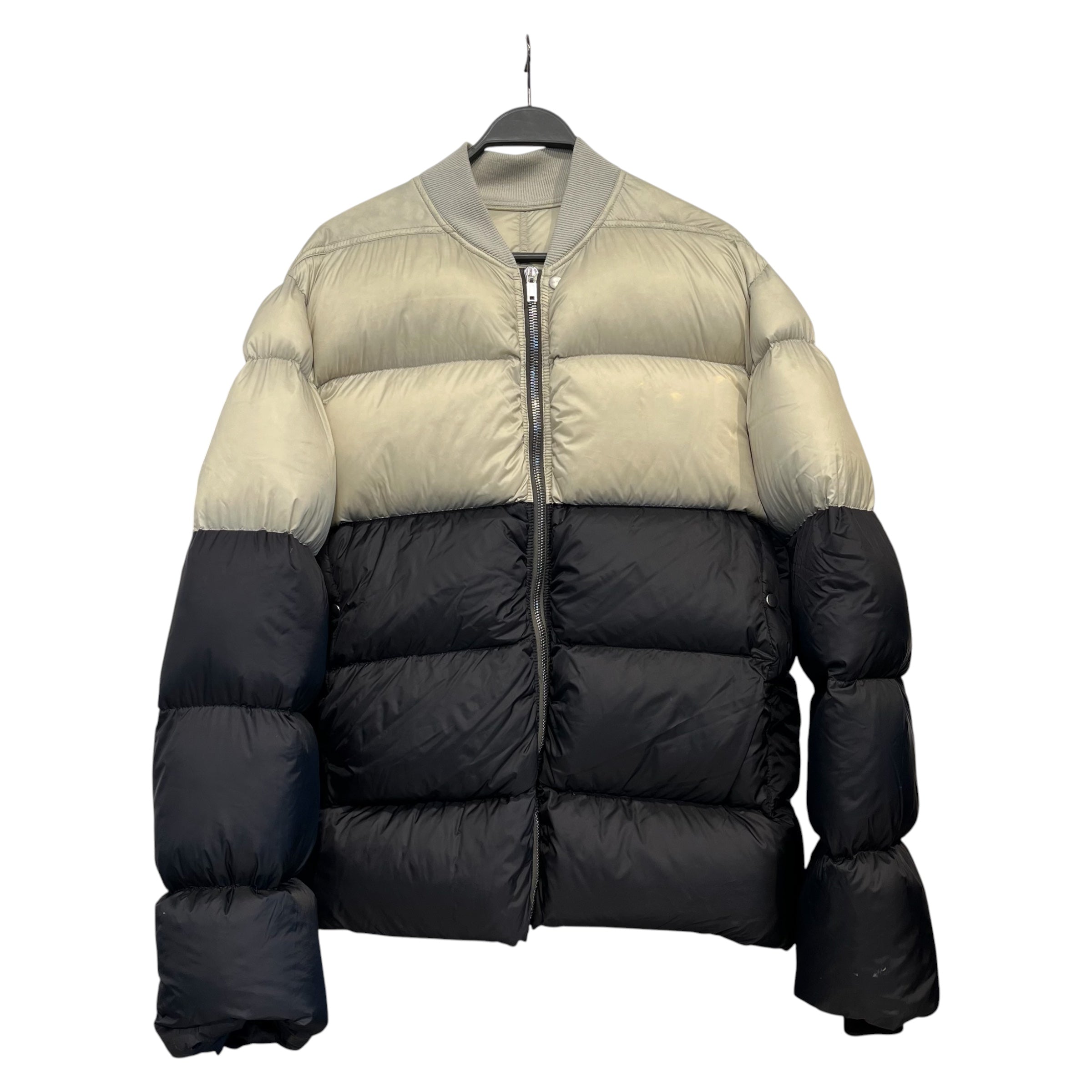 Rick Owens/Puffer Jkt/46/Nylon/BLK/Border/GETHSEMANE F/W '21 view 1