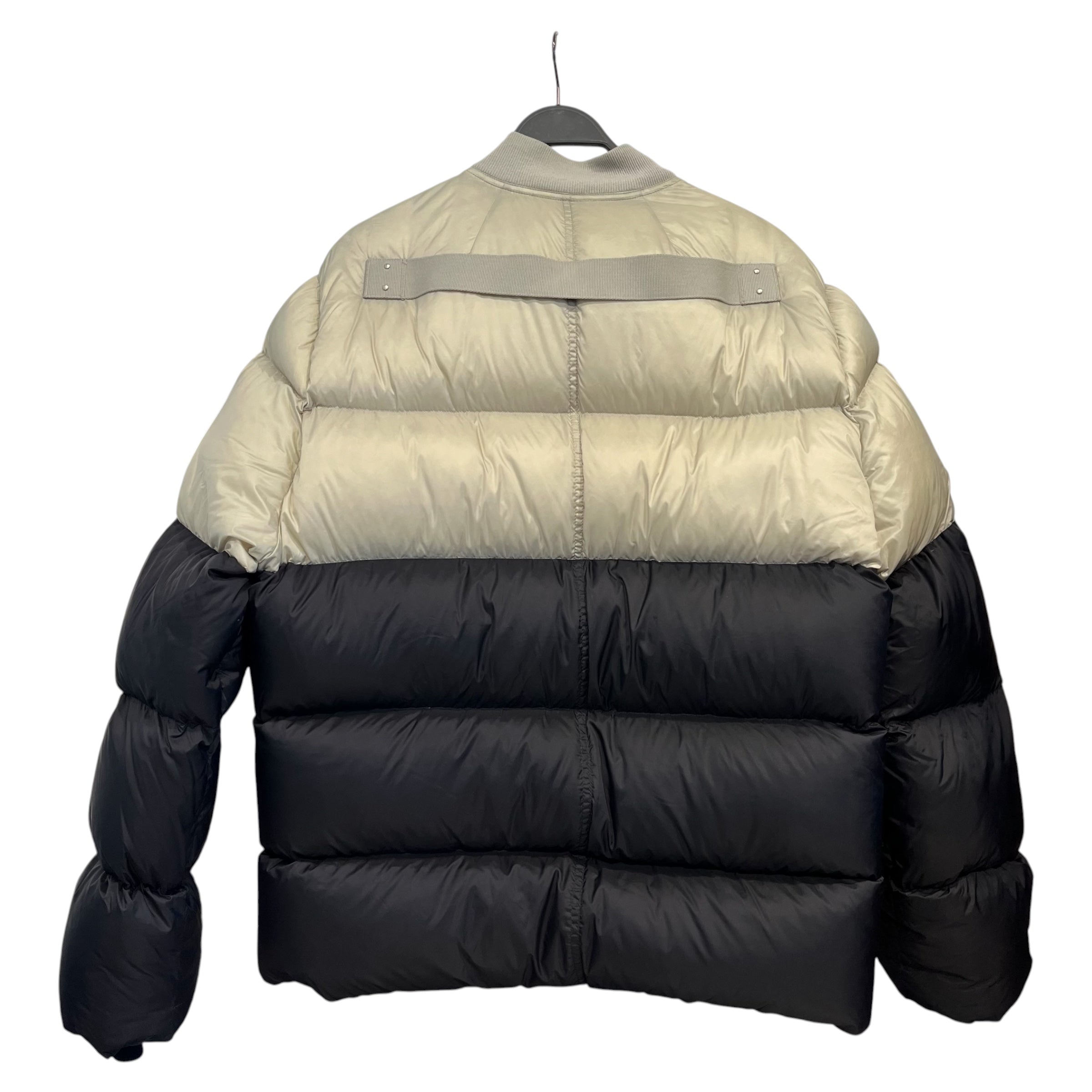Rick Owens/Puffer Jkt/46/Nylon/BLK/Border/GETHSEMANE F/W '21 view 2