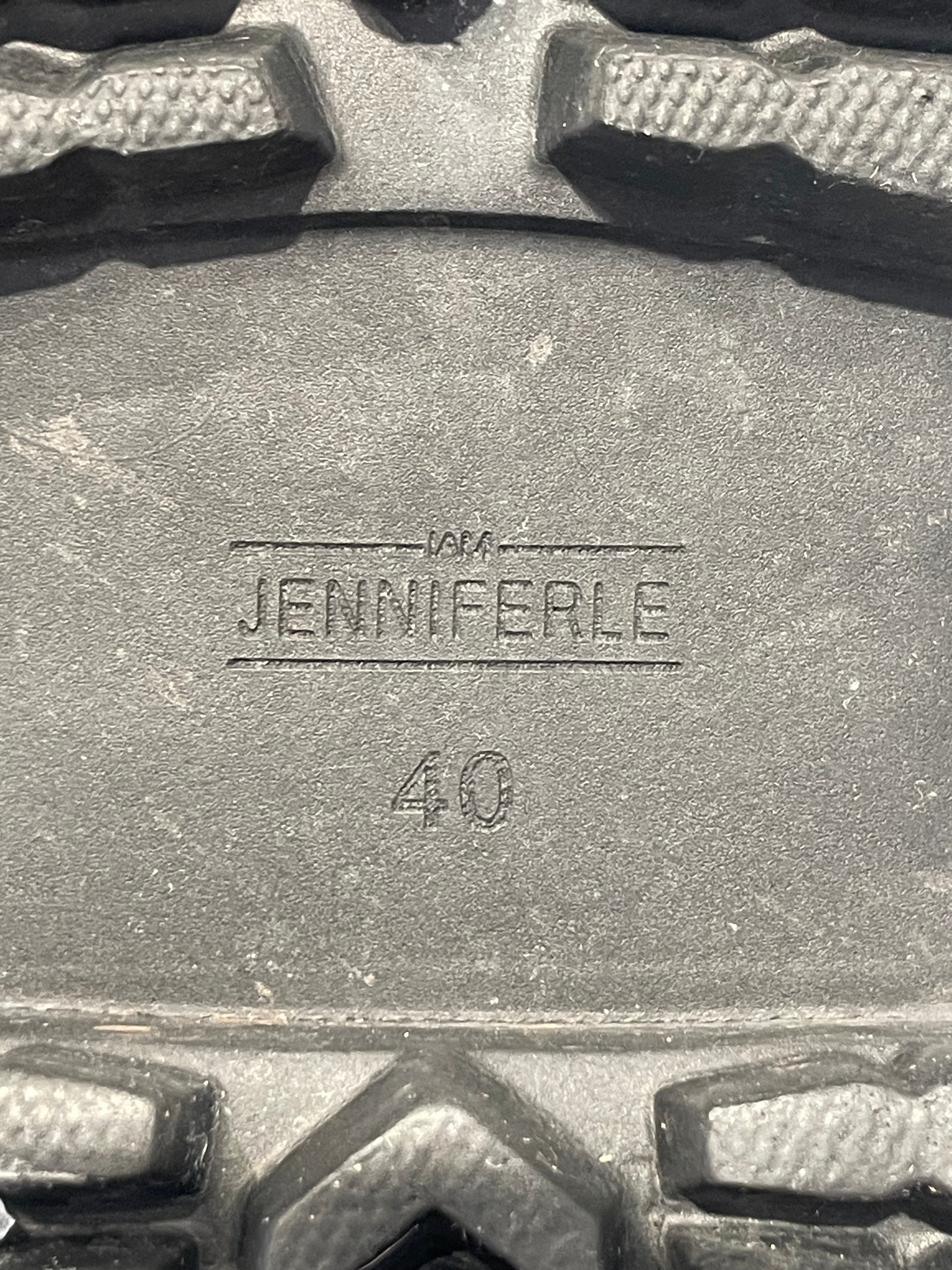 JENNIFERLE/Ankle Boots/EU 40/Leather/BLK/ view 4