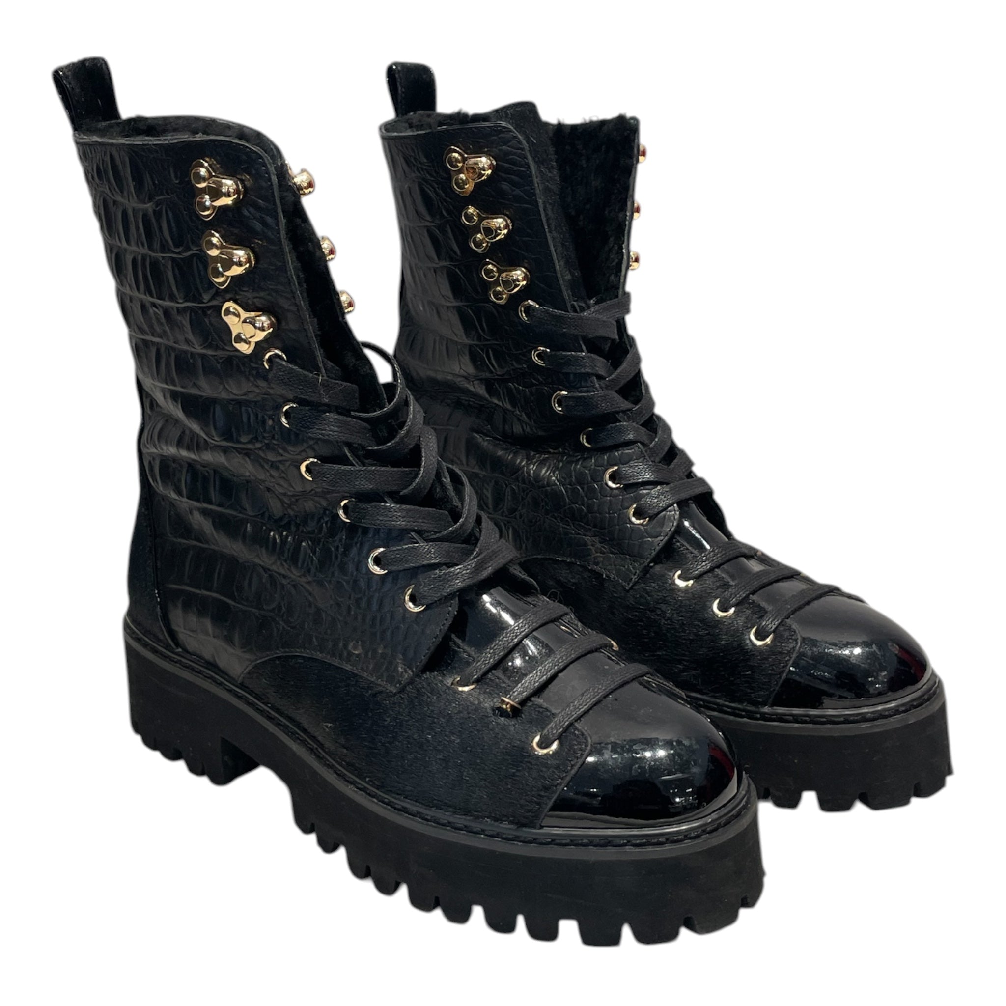 JENNIFERLE/Ankle Boots/EU 40/Leather/BLK/ view 1