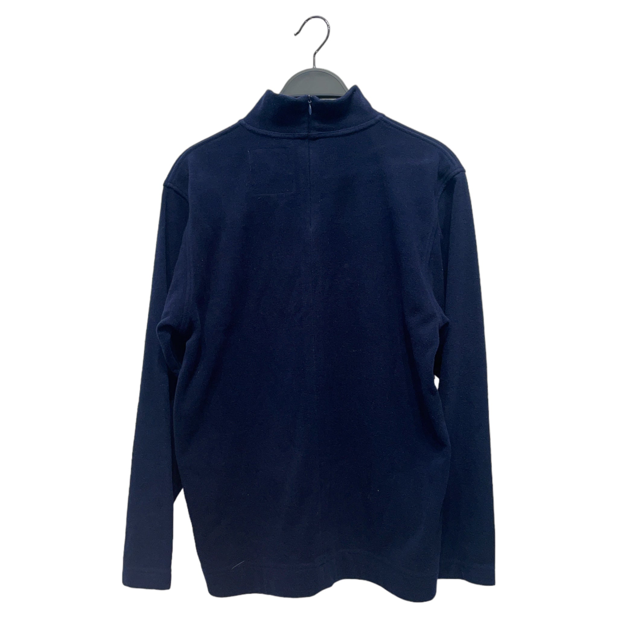 MOSCHINO JEANS/Fleece Jkt/S/Cotton/NVY/ view 2