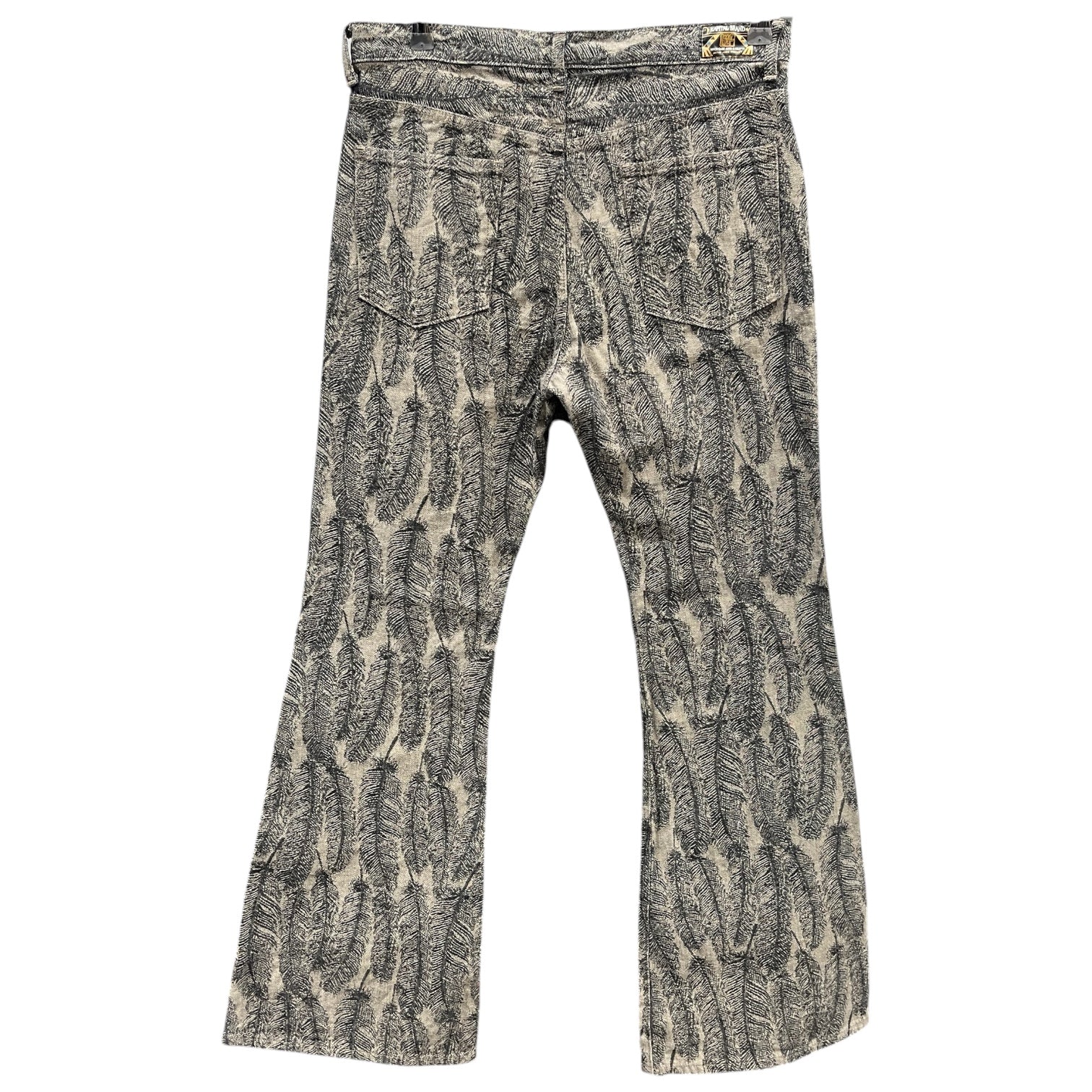 KAPITAL/Straight Pants/34/Cotton/CML/Animal Pattern/5oz Feathered Pants view 2