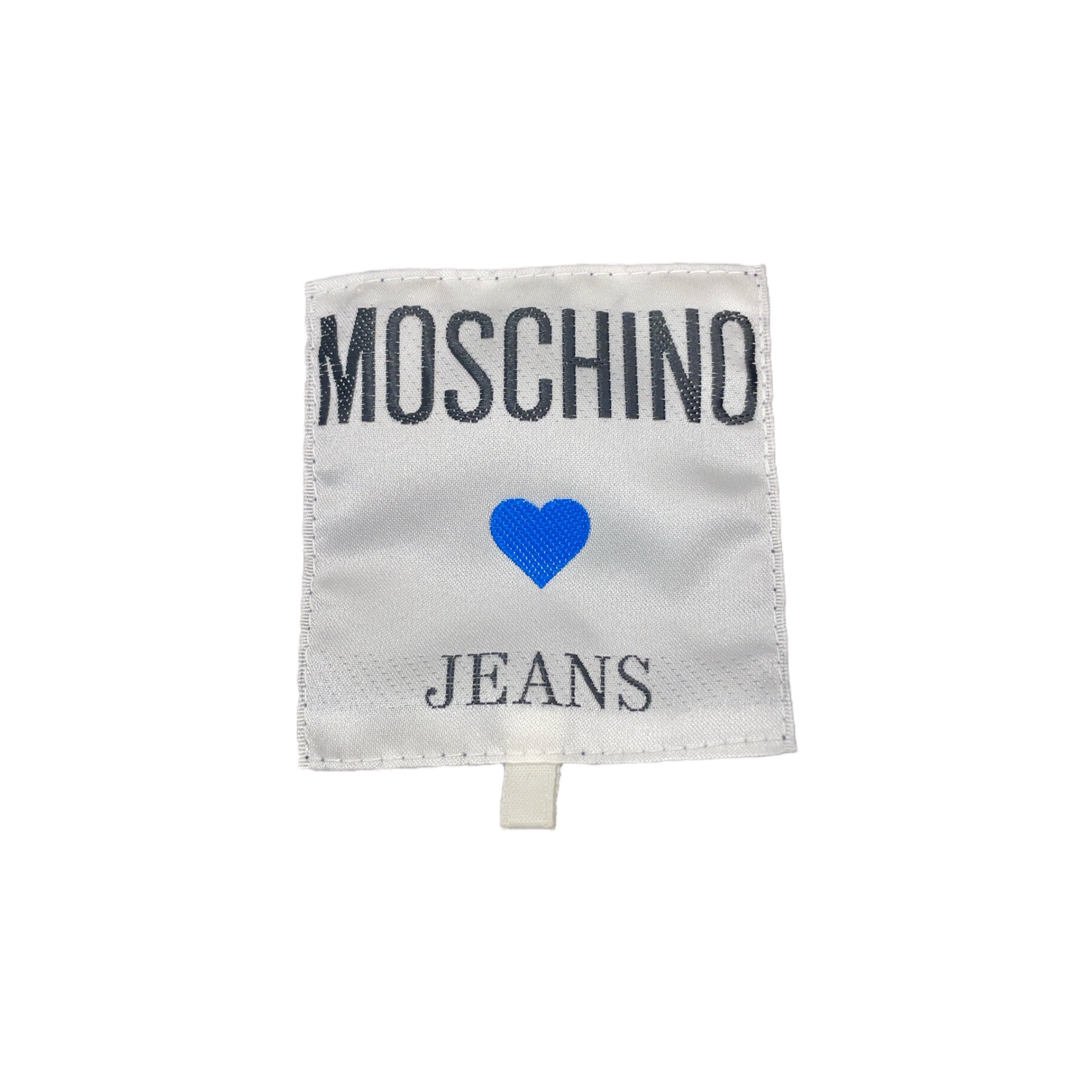 MOSCHINO JEANS/Fleece Jkt/S/Cotton/NVY/ view 3
