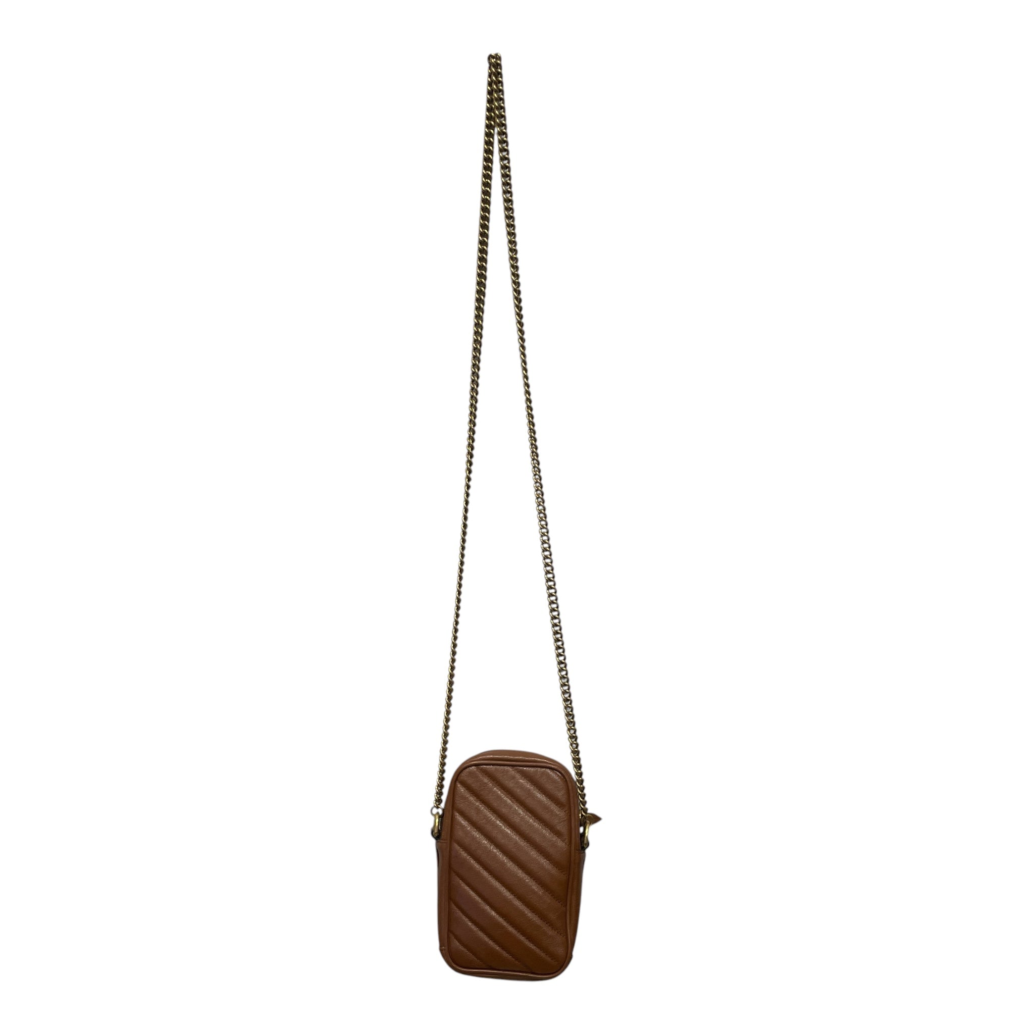 GUCCI/Cross Body Bag/Leather/BRW/DOUBLE G MARMONT MINI VERTICAL view 2