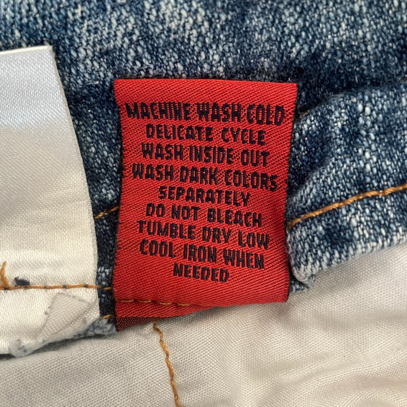 Girbaud/Straight Pants/34/Cotton/IDG/Red velcro