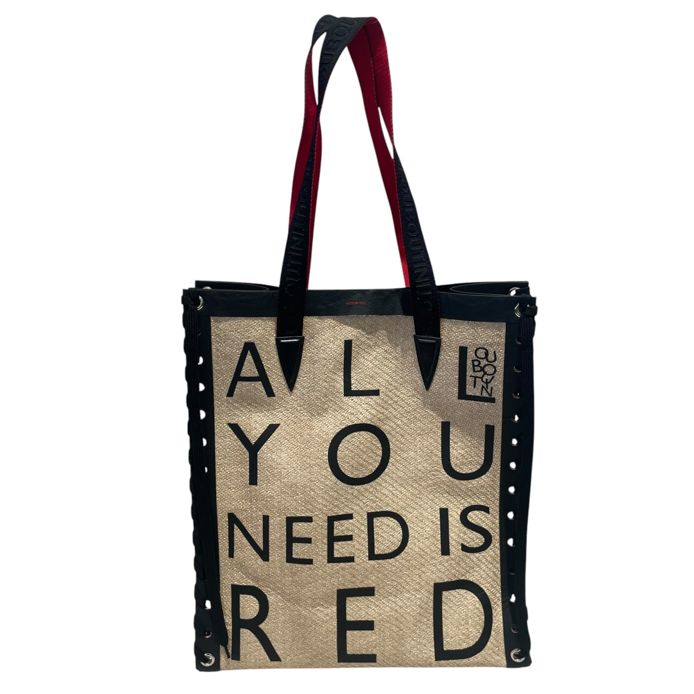 Christian Louboutin/Tote Bag/CRM/Canvad Cabalace view 2