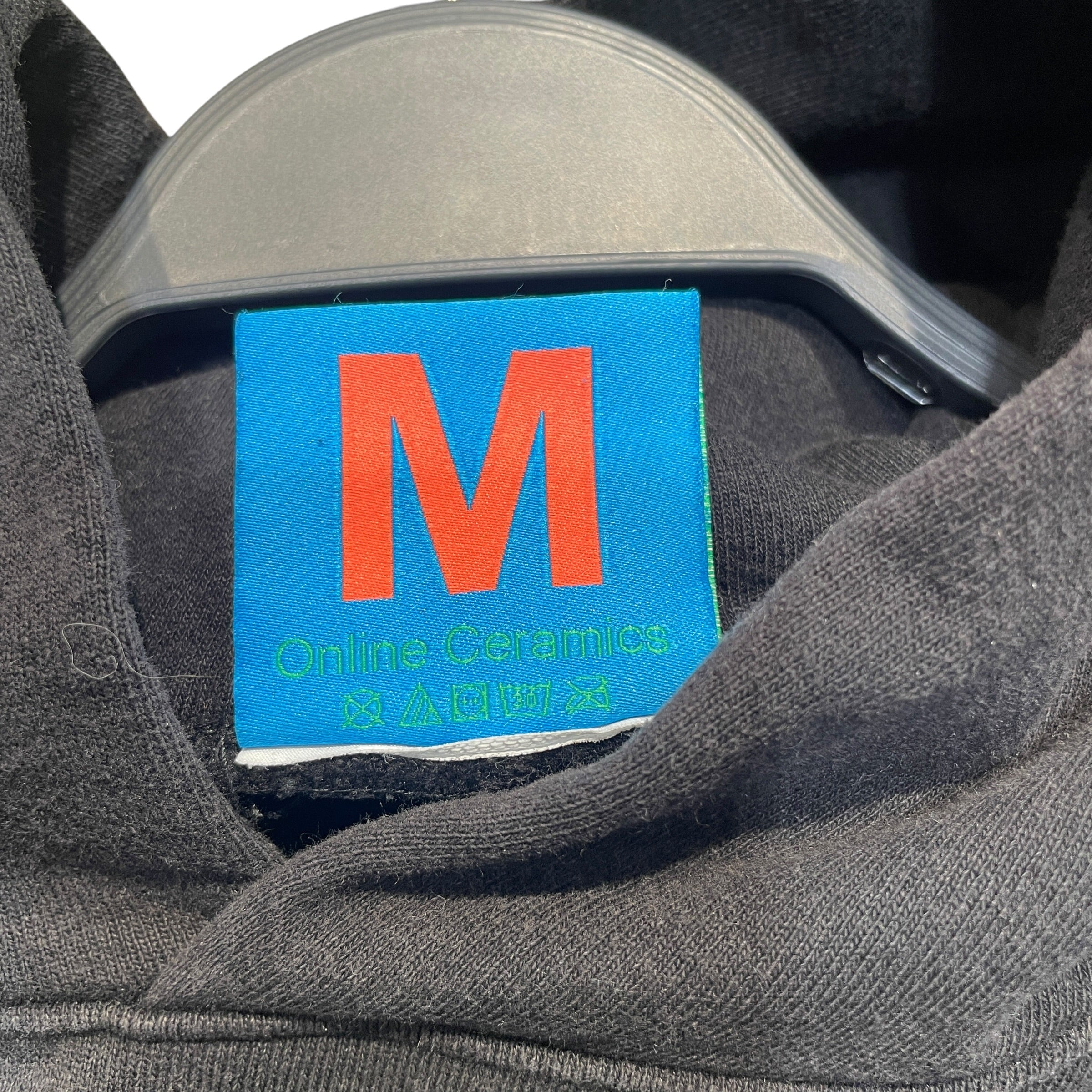 Online Ceramics/Hoodie/M/Graphic/Cotton/BLK/WoW Graphic view 3