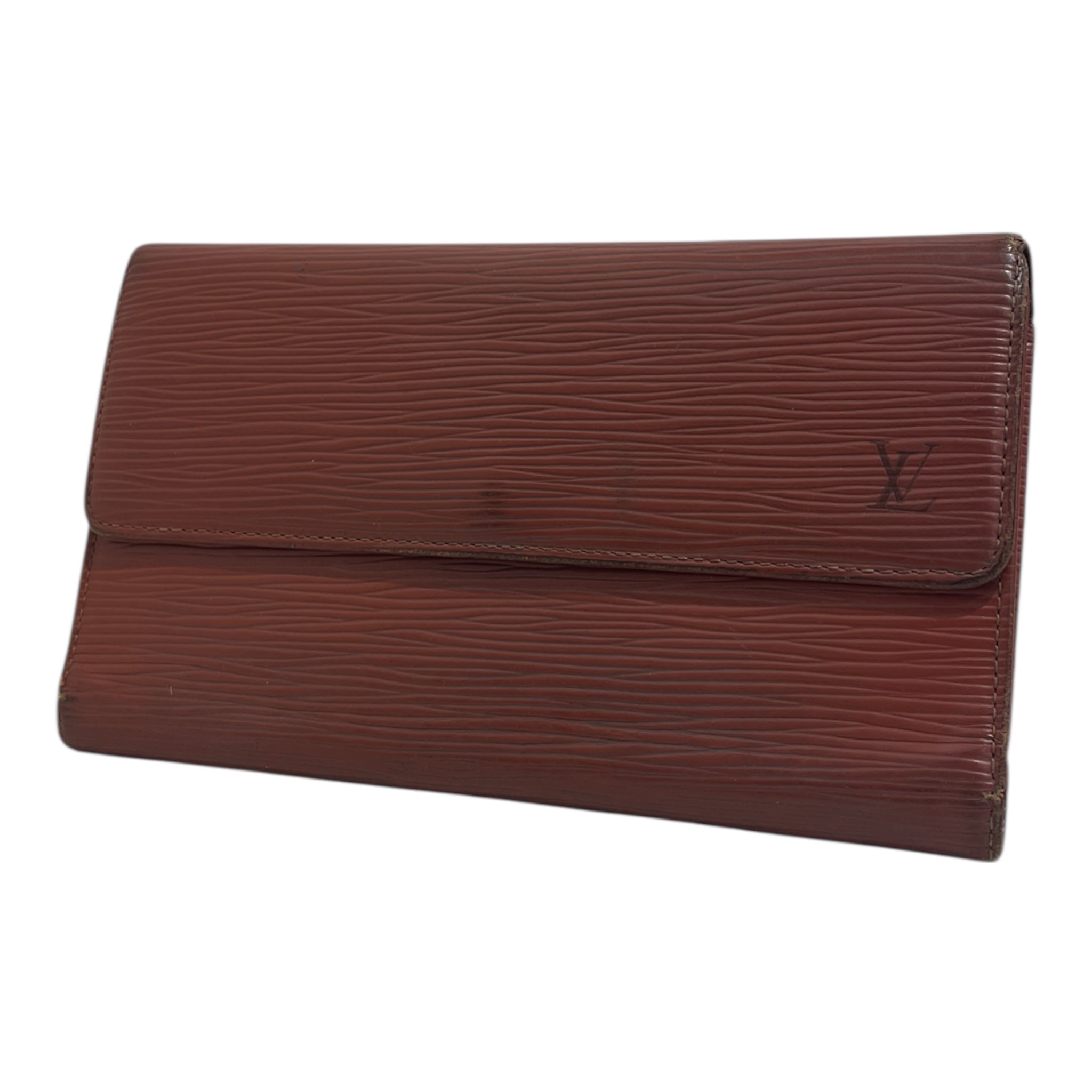 LOUIS VUITTON/Bifold Wallet/Leather/BRD/Epi porte long wallet view 1