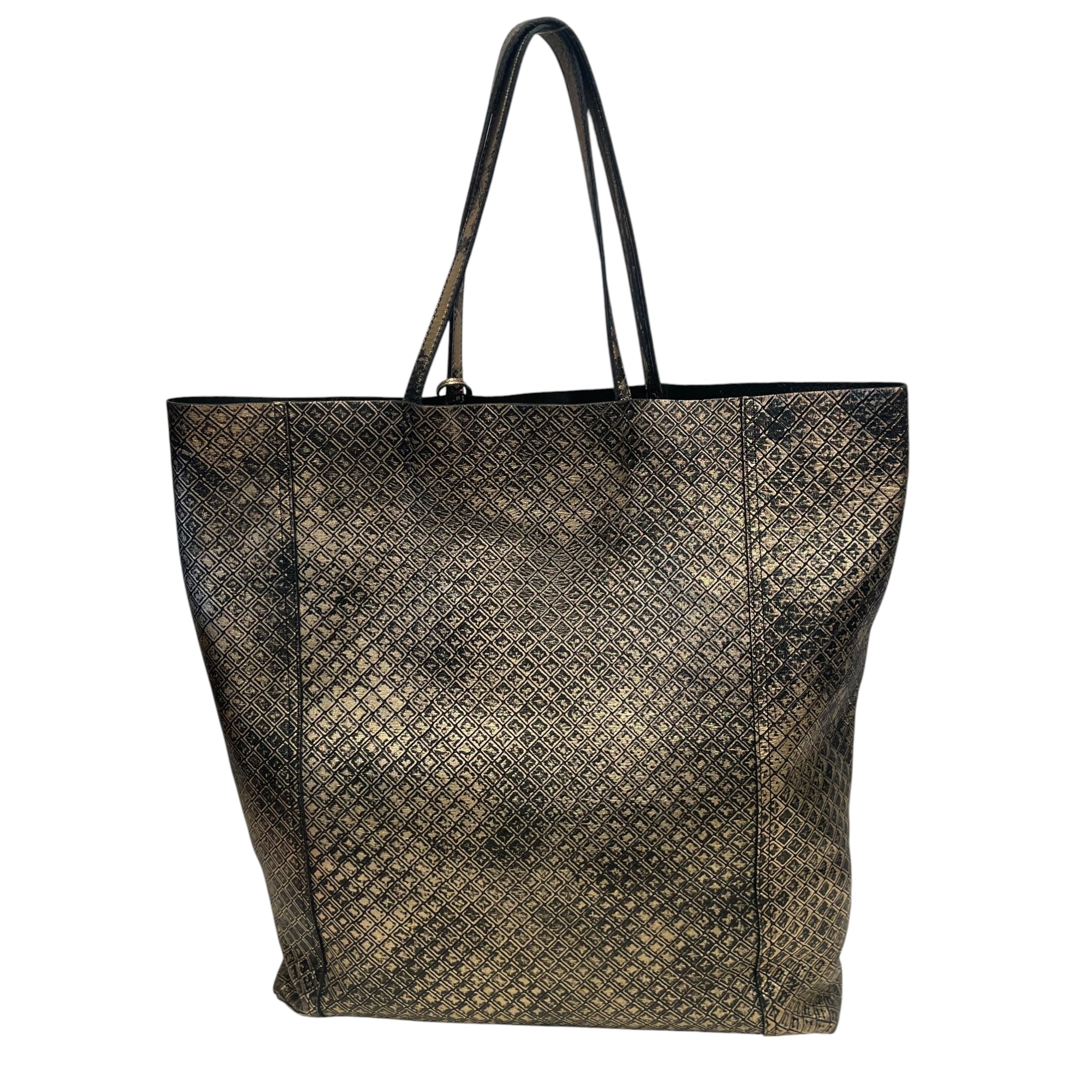 BOTTEGA VENETA/Bag/All Over Print/Leather/GLD/intrecciomirage tote view 2