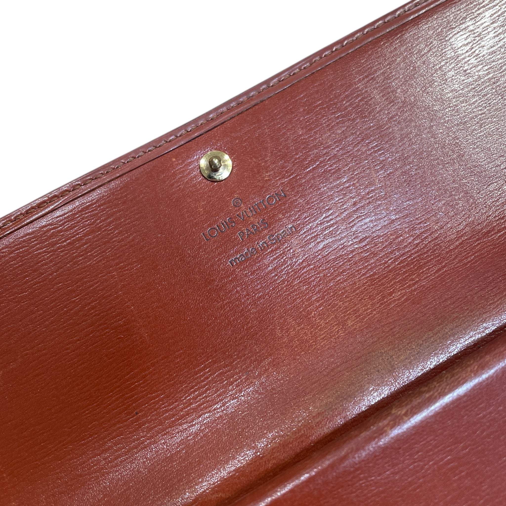 LOUIS VUITTON/Bifold Wallet/Leather/BRD/Epi porte long wallet view 5