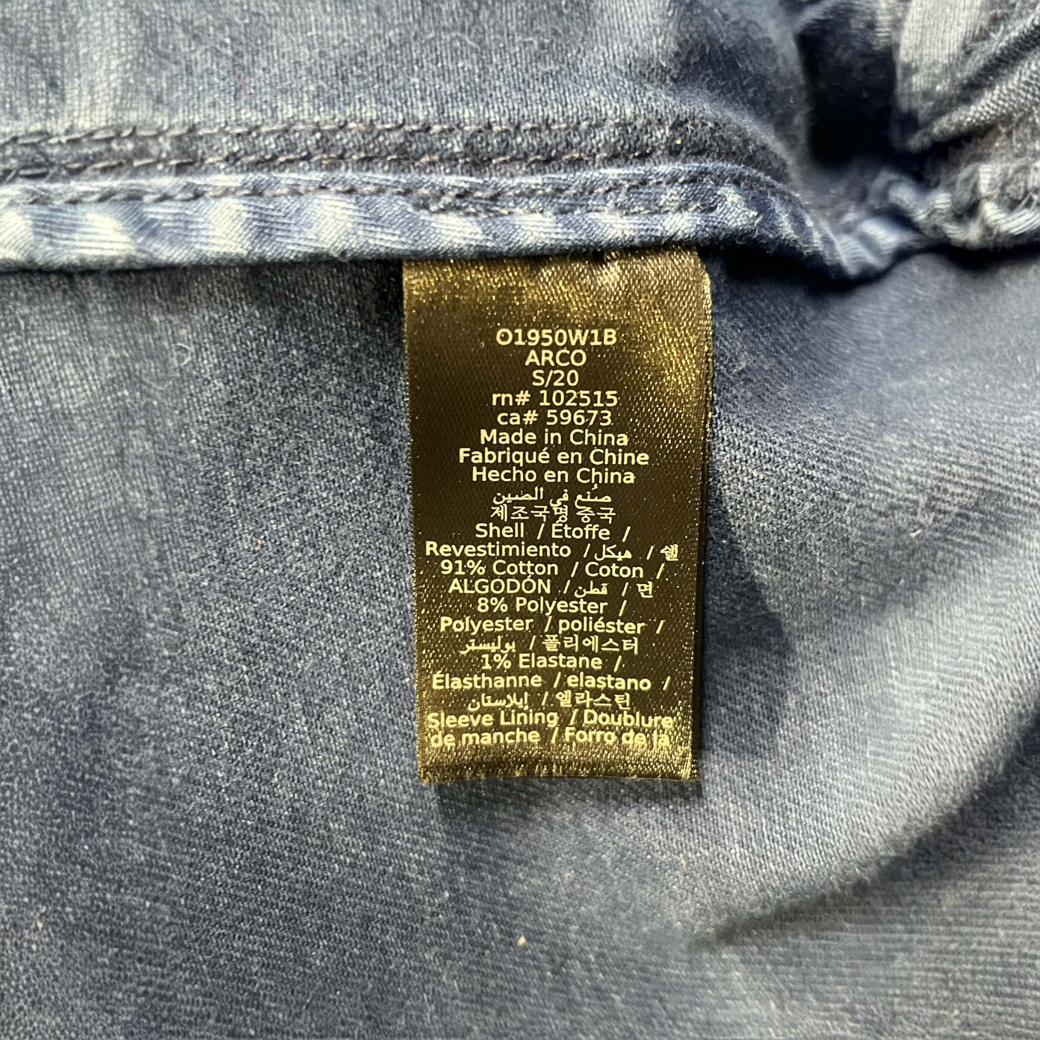 john varvatos/LS Shirt/S/NVY/SHIRT/JACKET, 4 BIG POCKETS view 3
